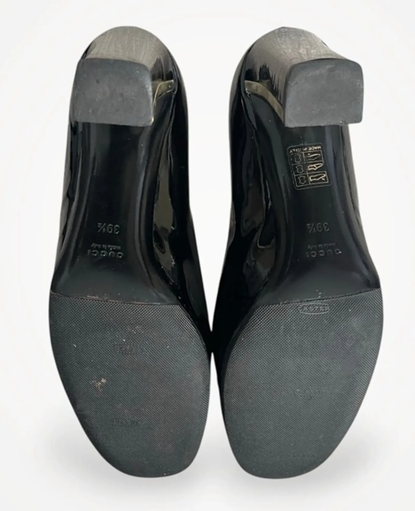 Gucci Black Patent Leather-skinnklackar - Image 5