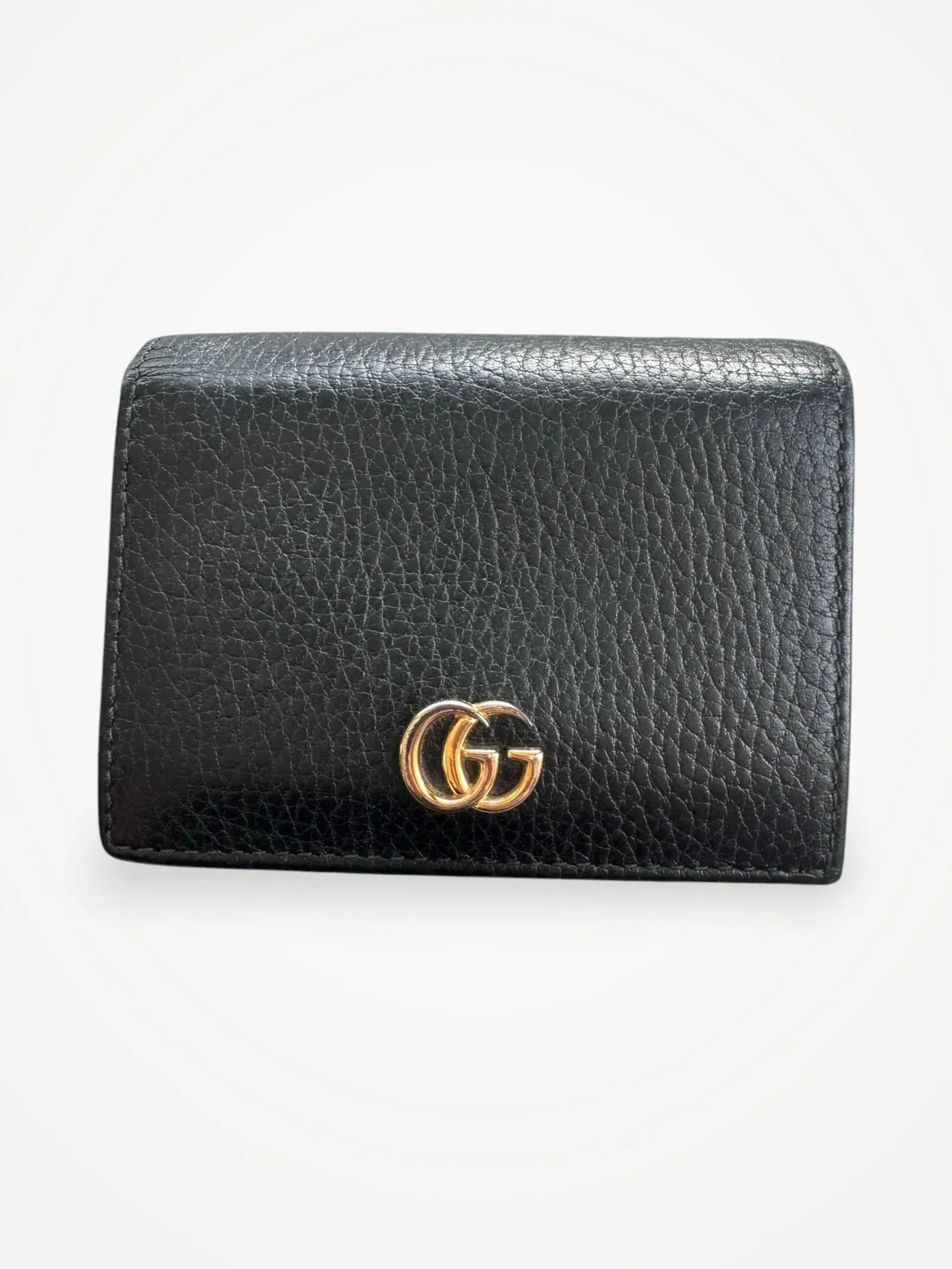 Gucci Gg Marmont Card Case Wallet-skinnplånbok