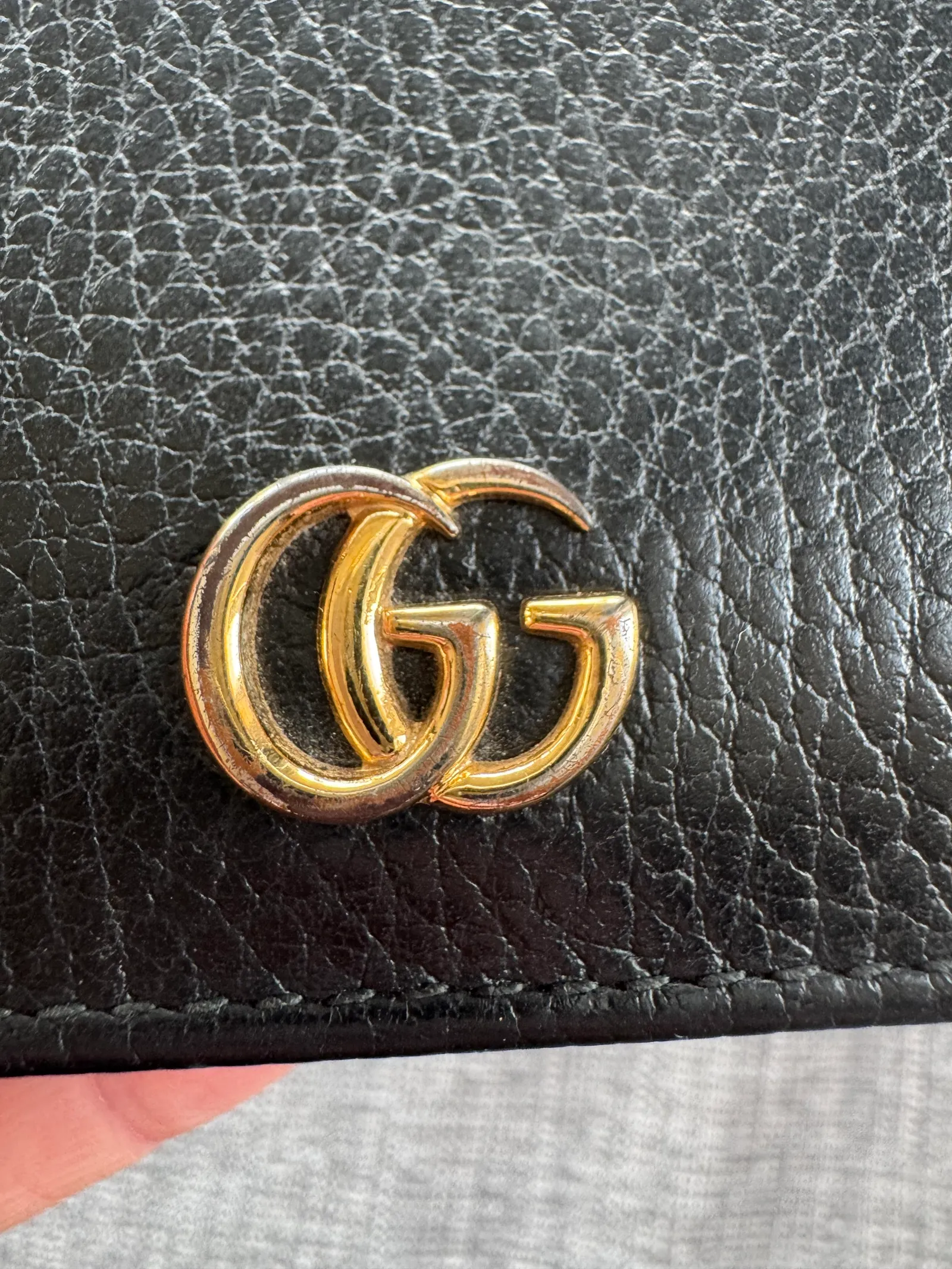 Gucci Gg Marmont Card Case Wallet-skinnplånbok - Image 8