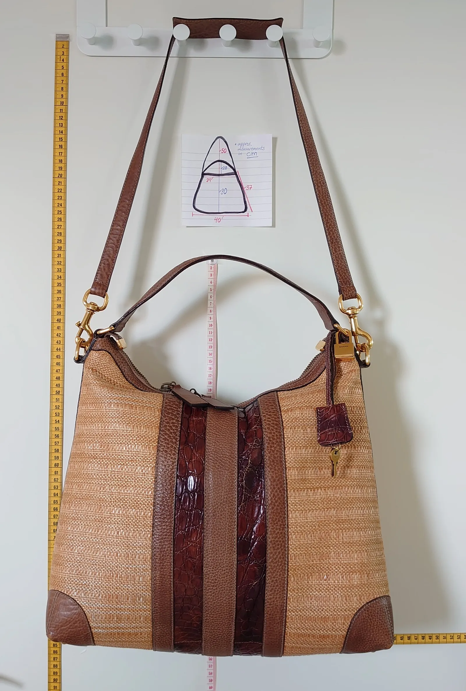 Gucci-skinnhandväska - Image 4