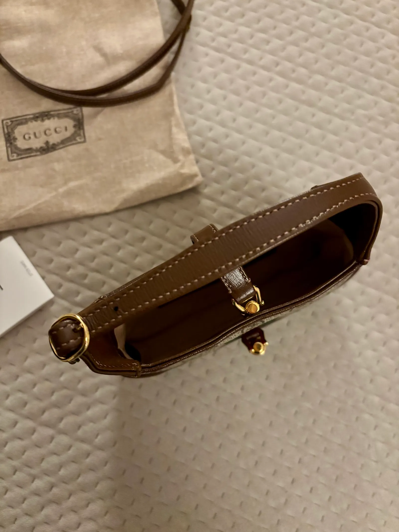 Gucci Jackie Mini 1961 Gg Supreme-handväska NWOT - Image 5