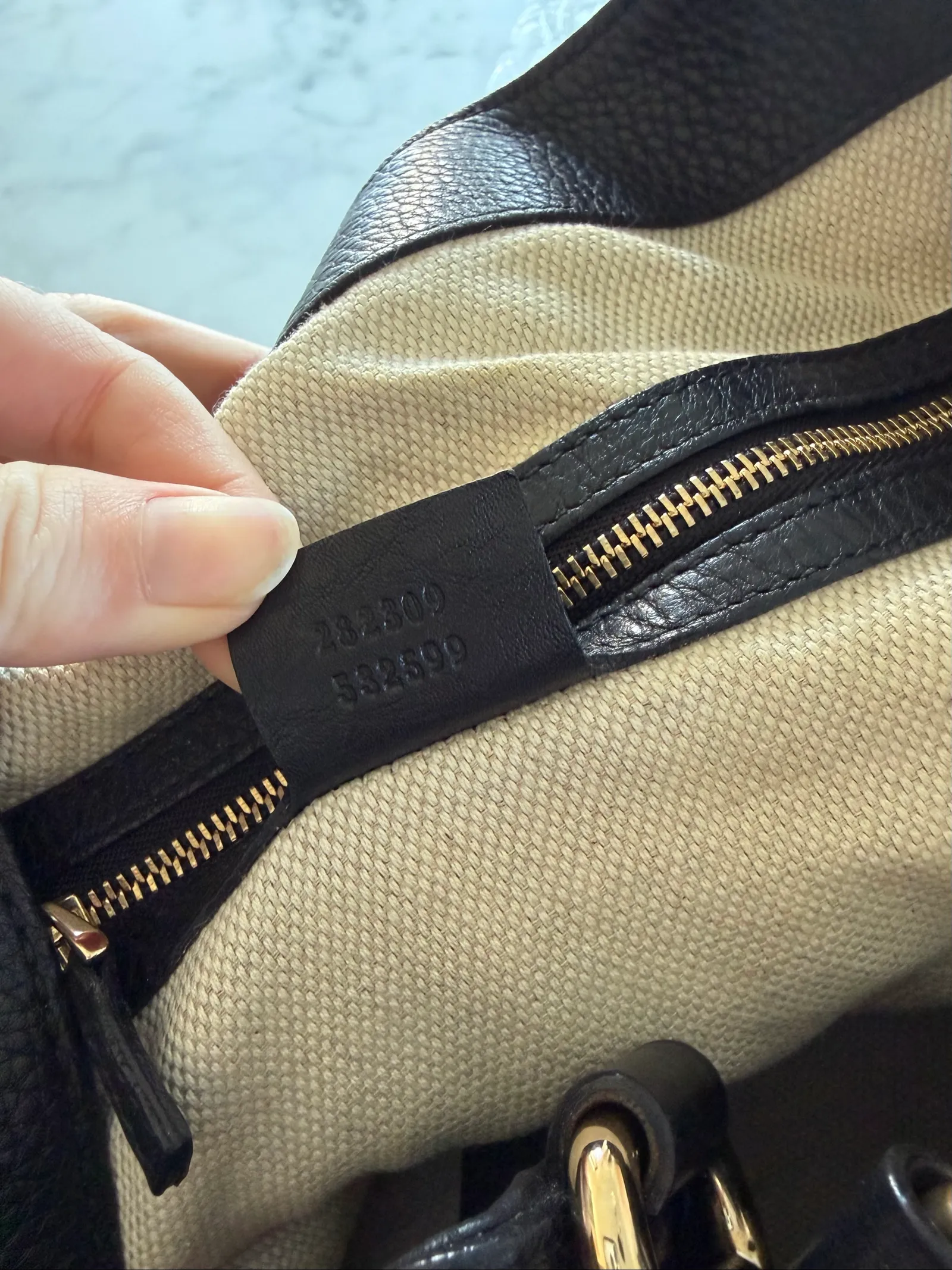Gucci Soho Gg Tote-skinnhandväska - Image 6