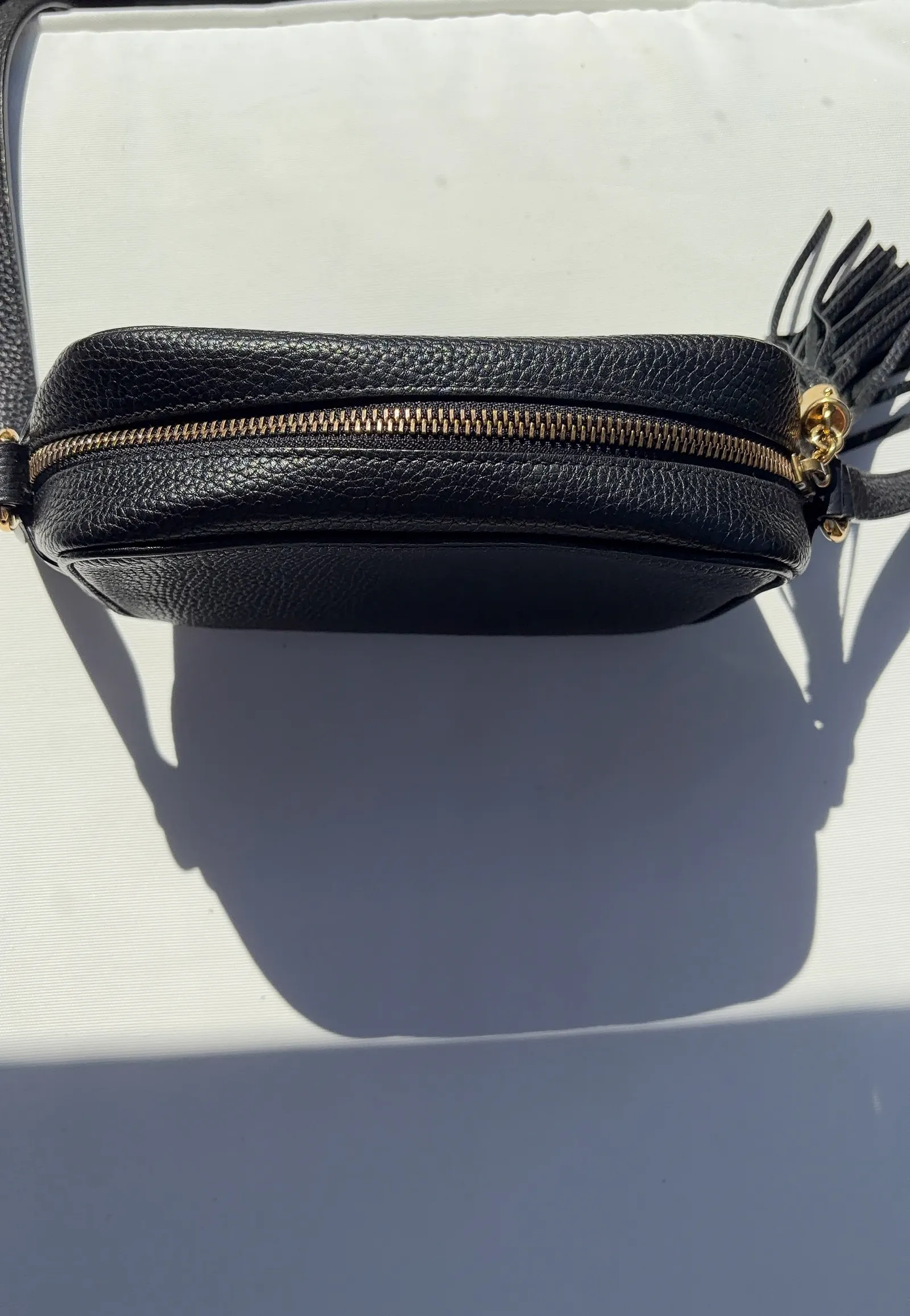 Gucci Soho-skinnaxelremsväska - Image 4