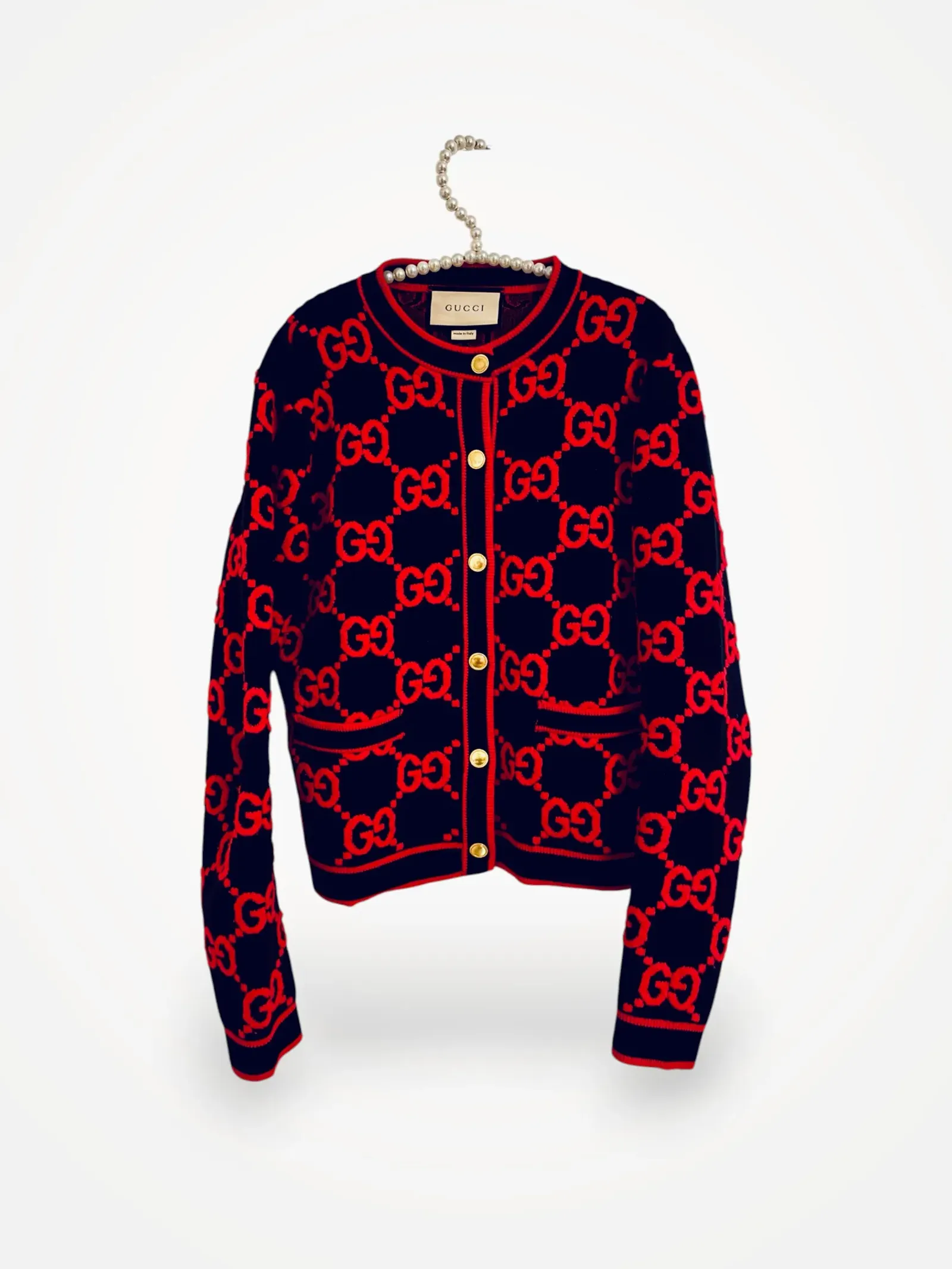 Gucci Women’s Gg Wool Boucle Jacquard-kofta