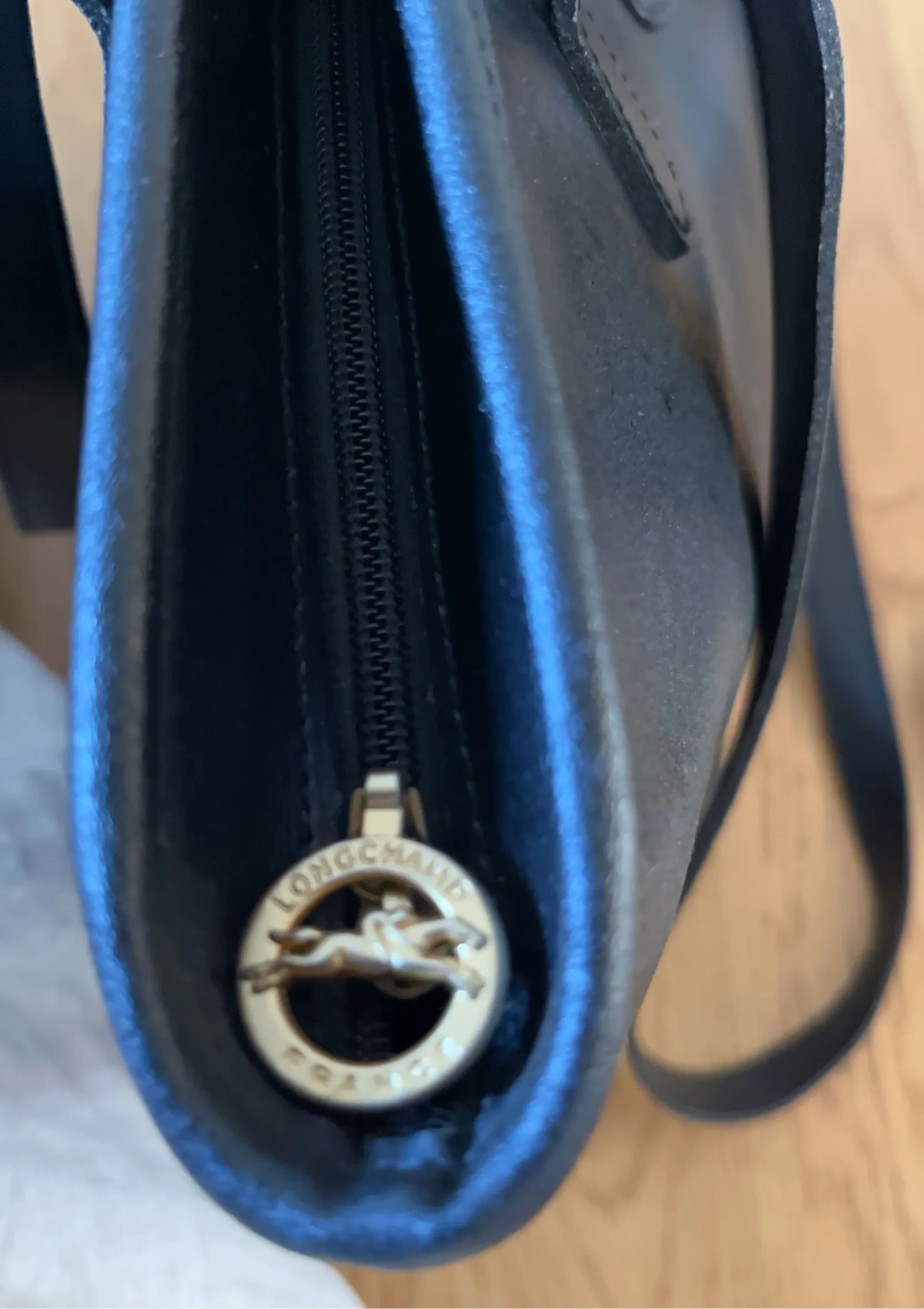Longchamp Paris-skinnhandväska - Image 3