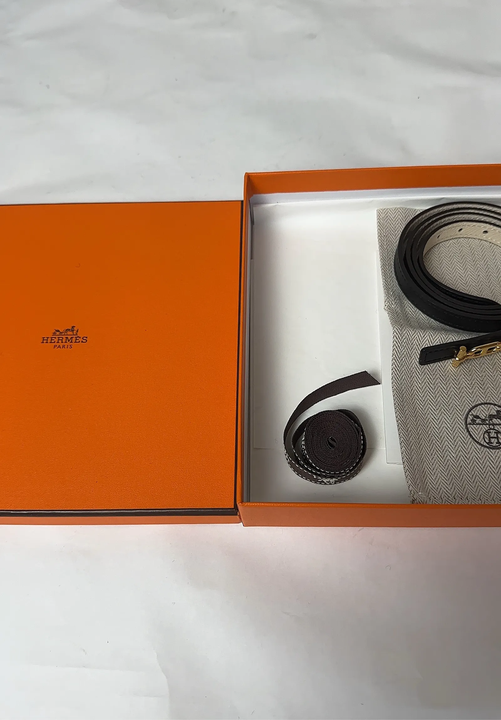Hermès-bälte NWOT - Image 4