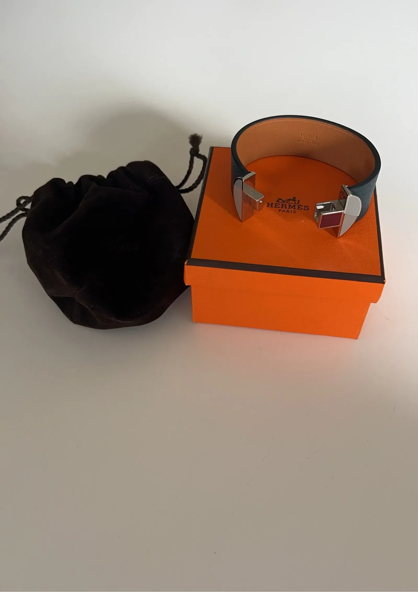 Hermès Hermés Tad Manchette 2002-skinnarmband NWOT - Image 4