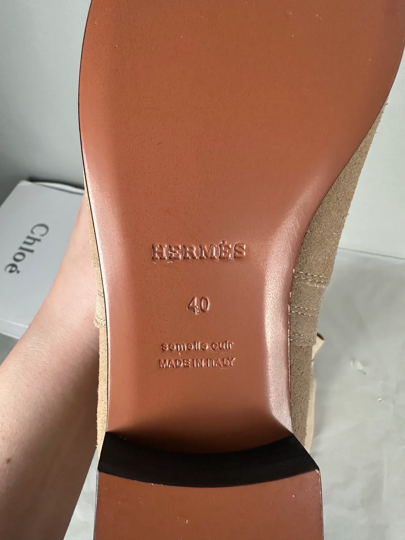 Hermès Neo Buckled-skinnboots - Image 3