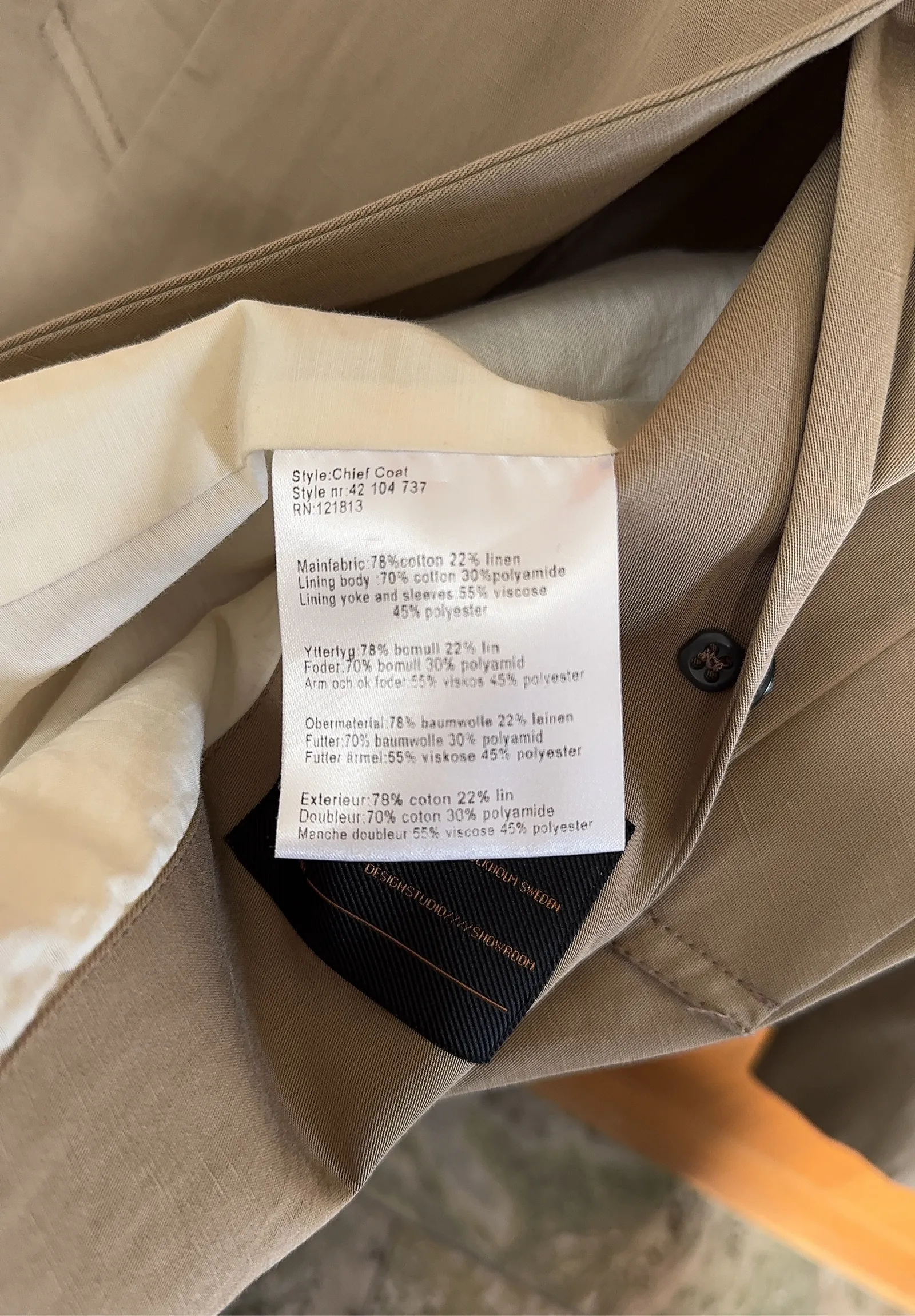 Hope Chief Coat-linnekappa - Image 4