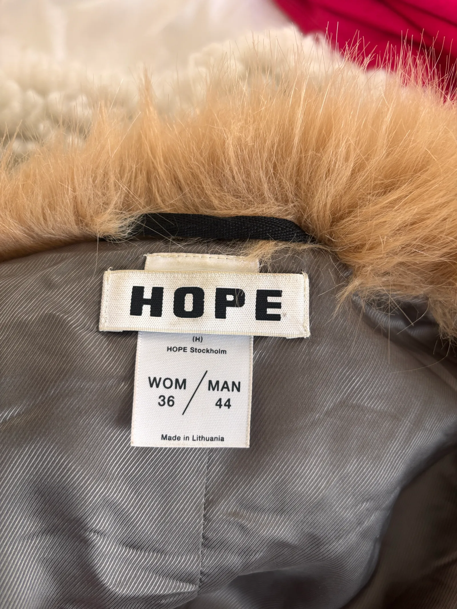 Hope-pälsjacka NWOT - Image 2