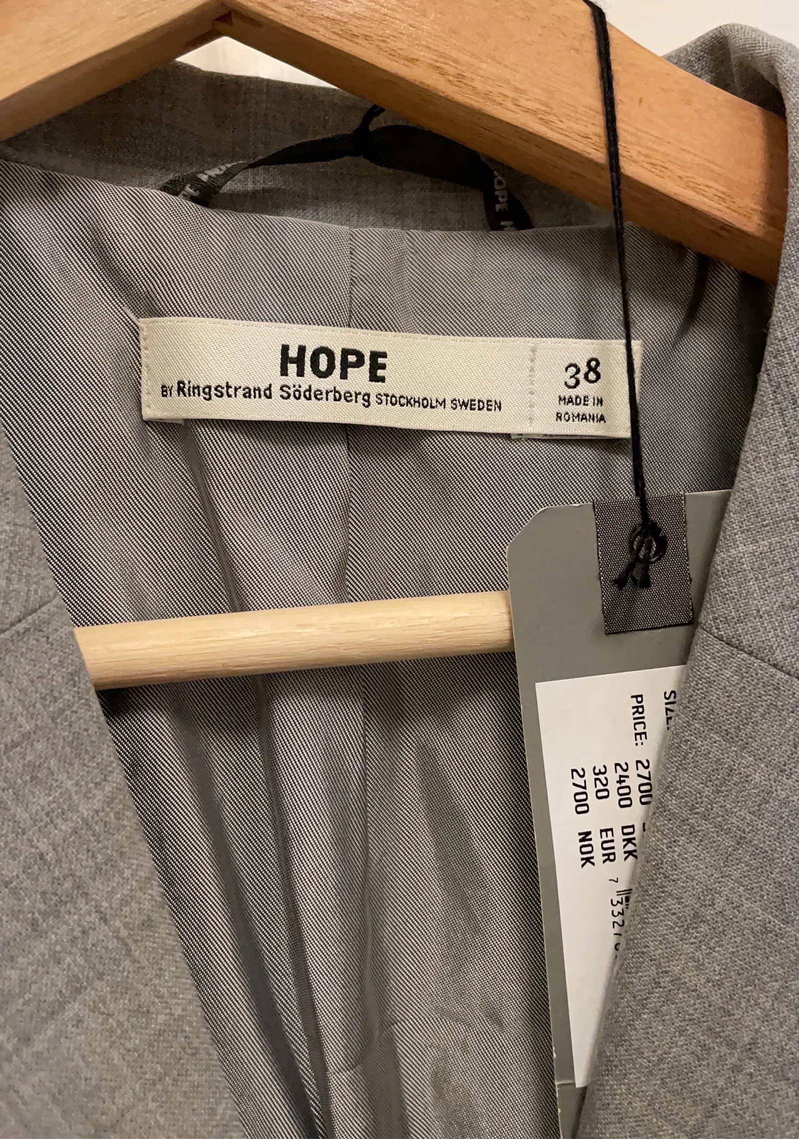 Hope The One-kavaj NWT - Image 2