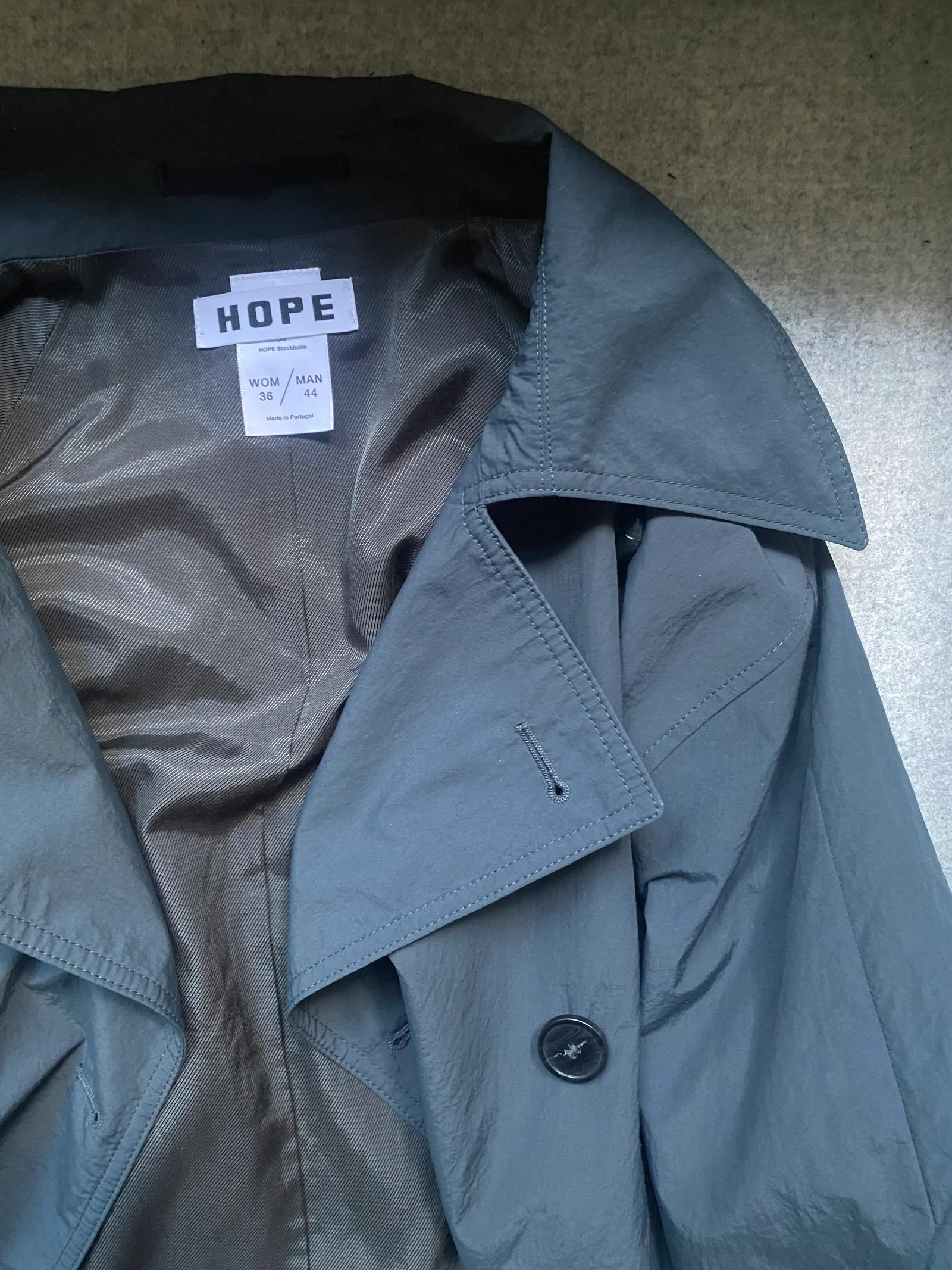 Hope-trenchcoat NWOT - Image 3