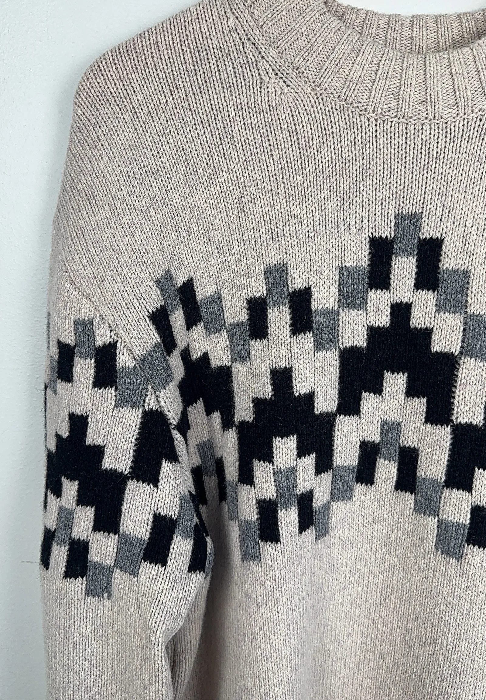 J.Lindeberg Faris Fair Isle Knit-ulltröja - Image 6