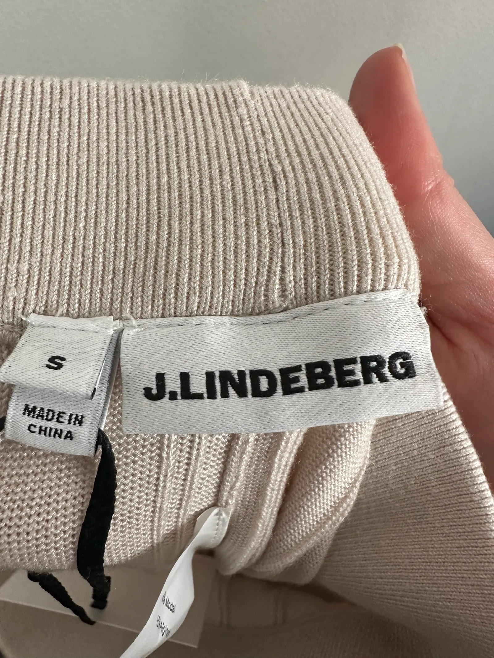J.Lindeberg Vera Wilde Rib Knit-mjukisbyxor NWT - Image 3