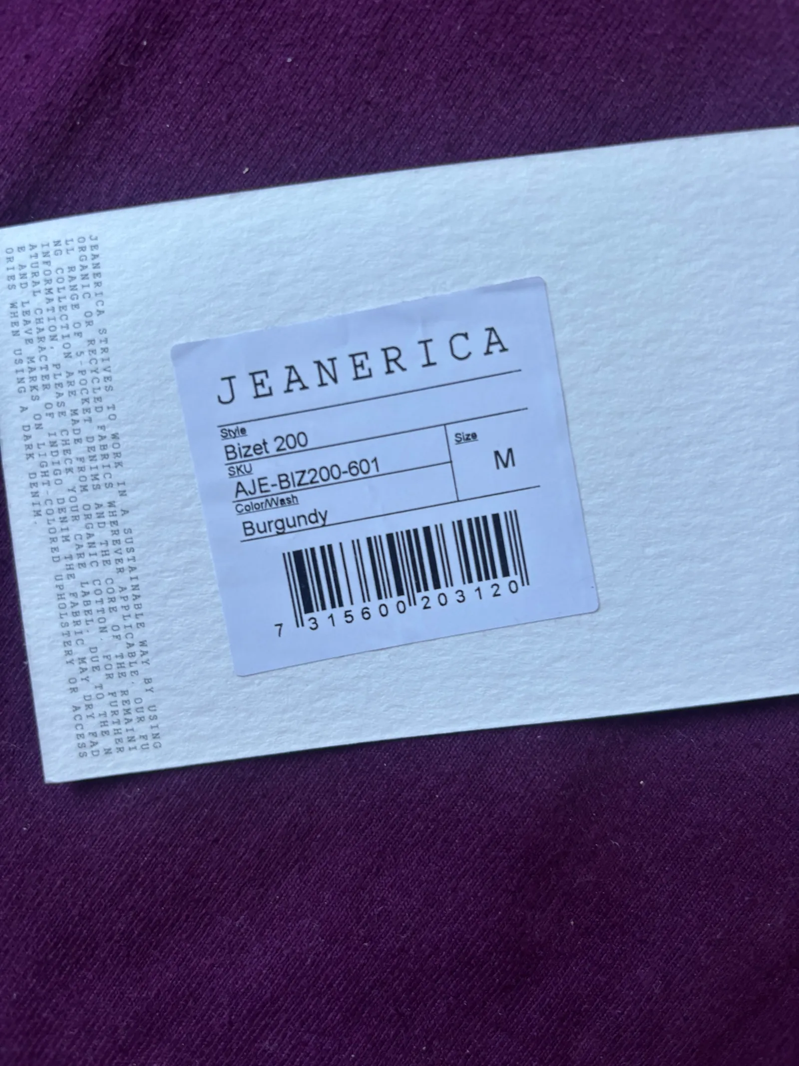 Jeanerica Bizet-t-shirt NWT - Image 2