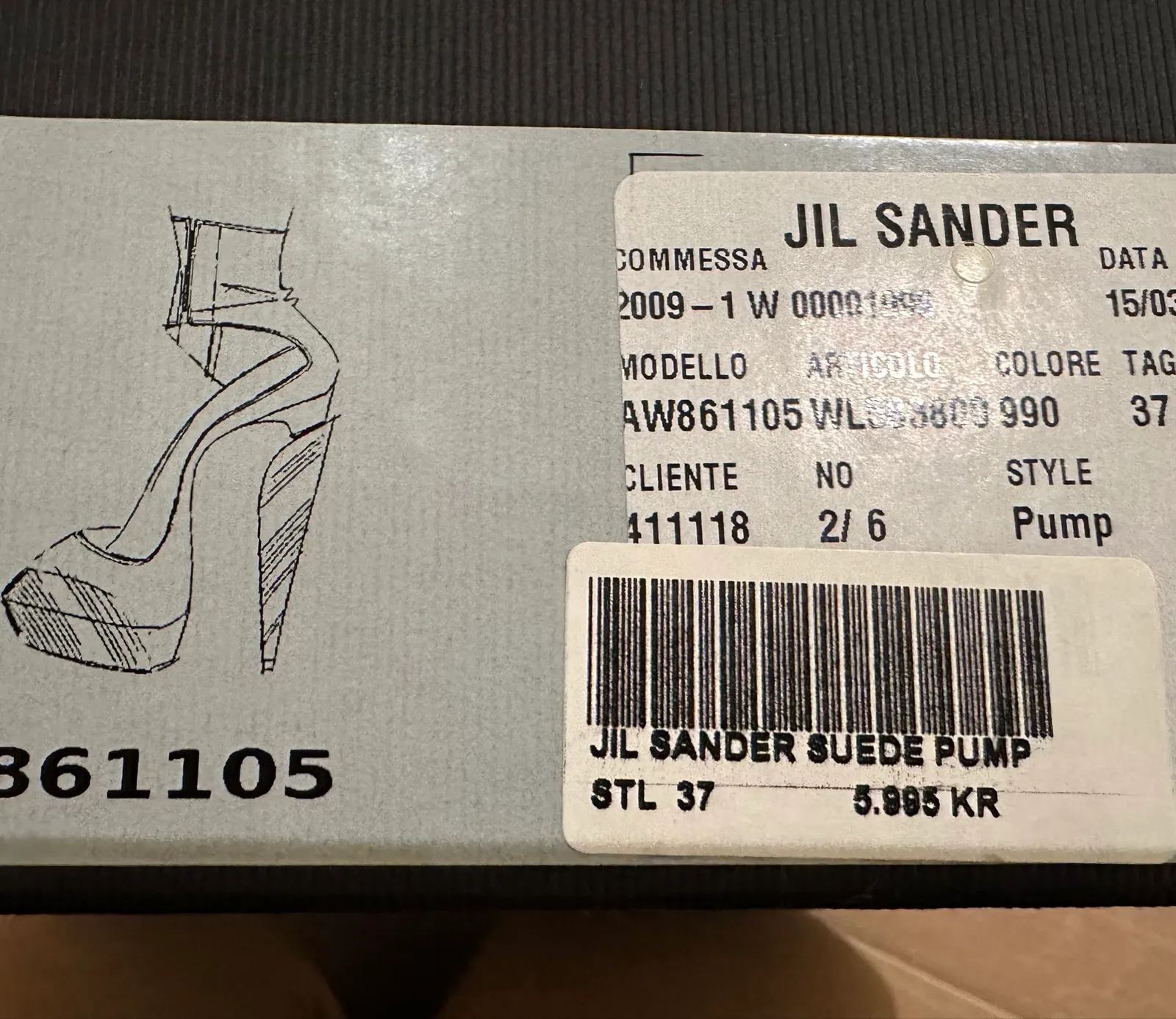 Jil Sander-klackar - Image 4