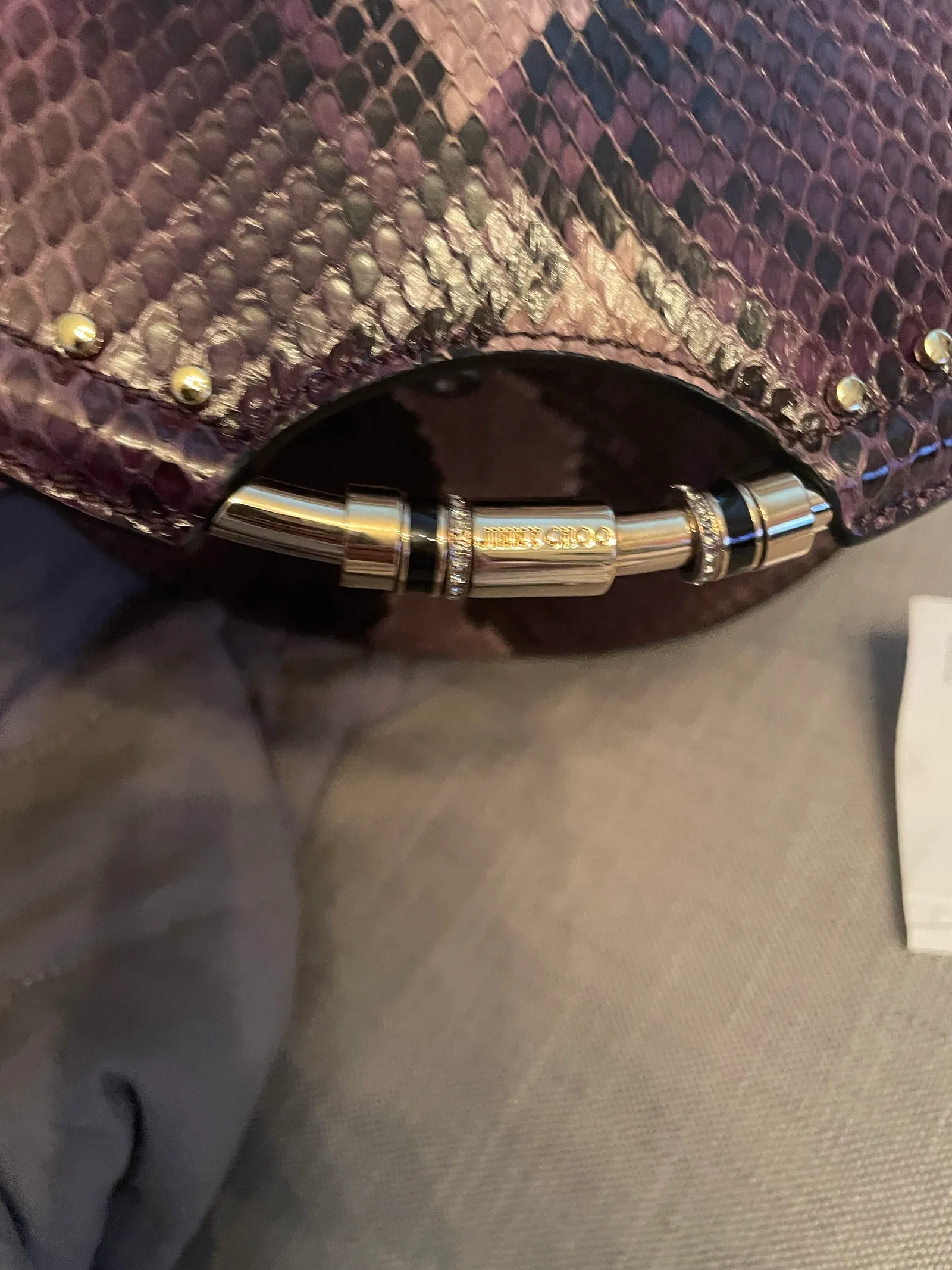 Jimmy Choo Chrissy-axelremsväska NWT - Image 2