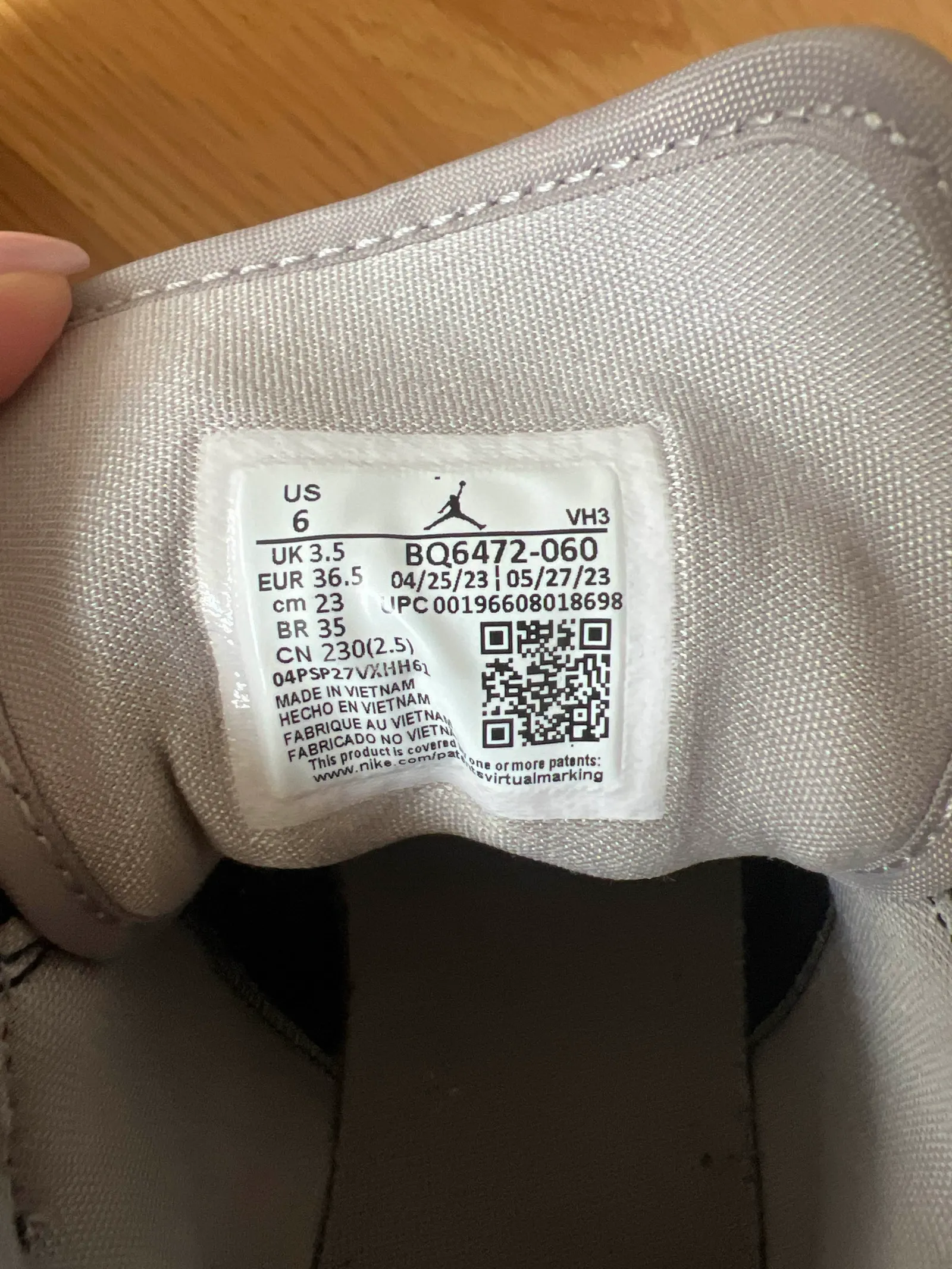 Jordan Air Mid-skinnsneakers - Image 2