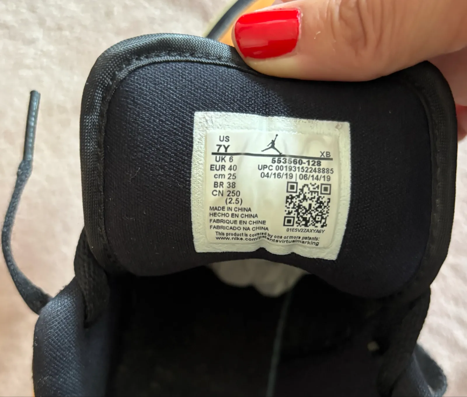 Jordan-skinnsneakers - Image 3