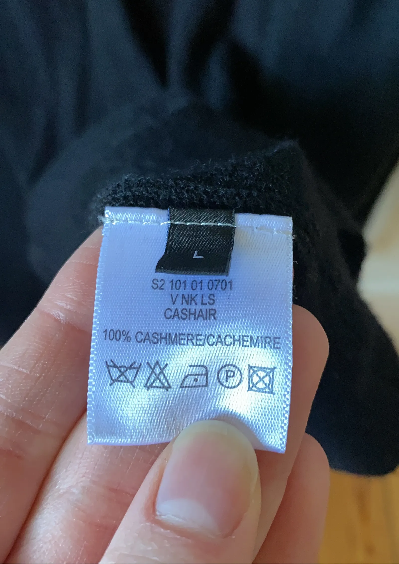 Joseph V Nk Ls Cashair-kashmirtröja - Image 3