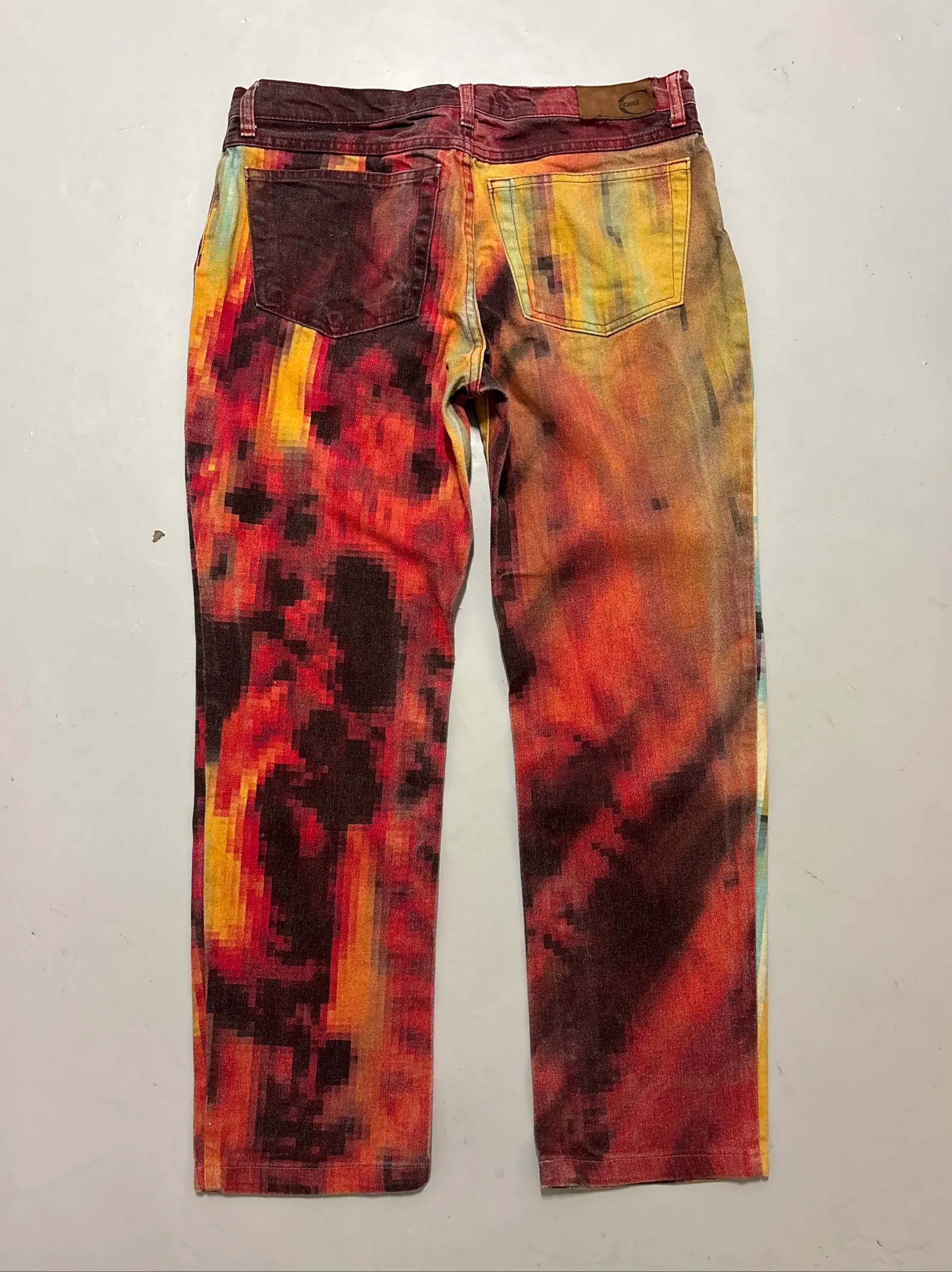 Just Cavalli "pixel Face Print"-jeans - Image 2