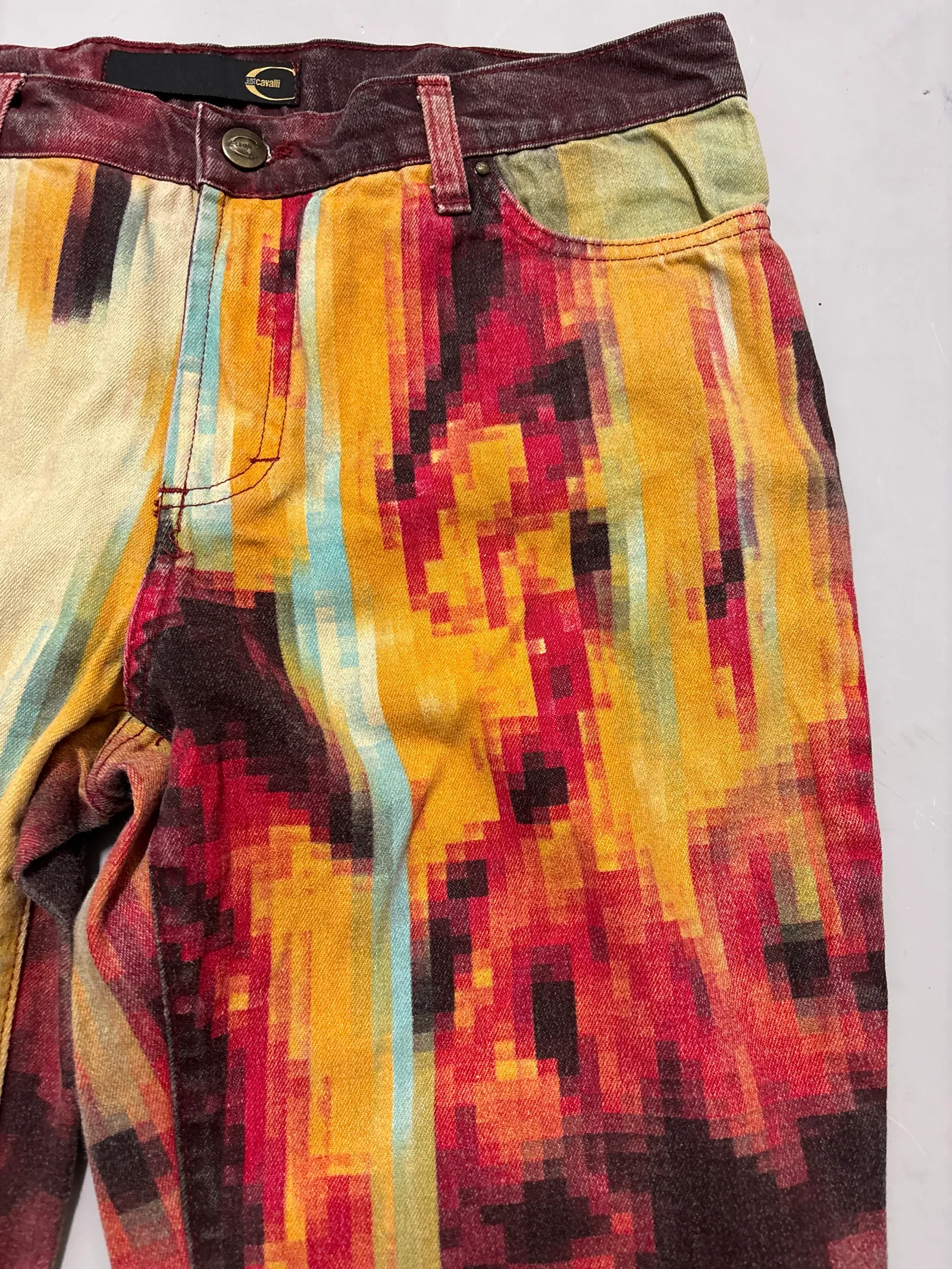 Just Cavalli "pixel Face Print"-jeans - Image 4
