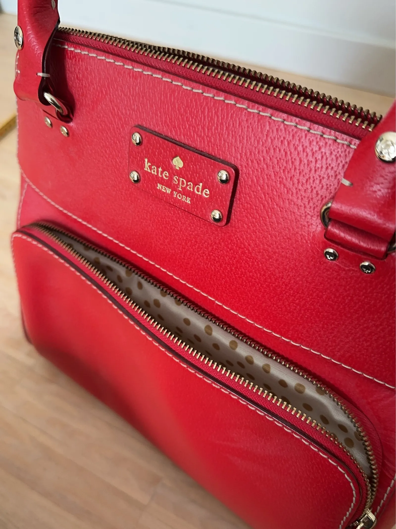 Kate Spade-skinnhandväska - Image 5