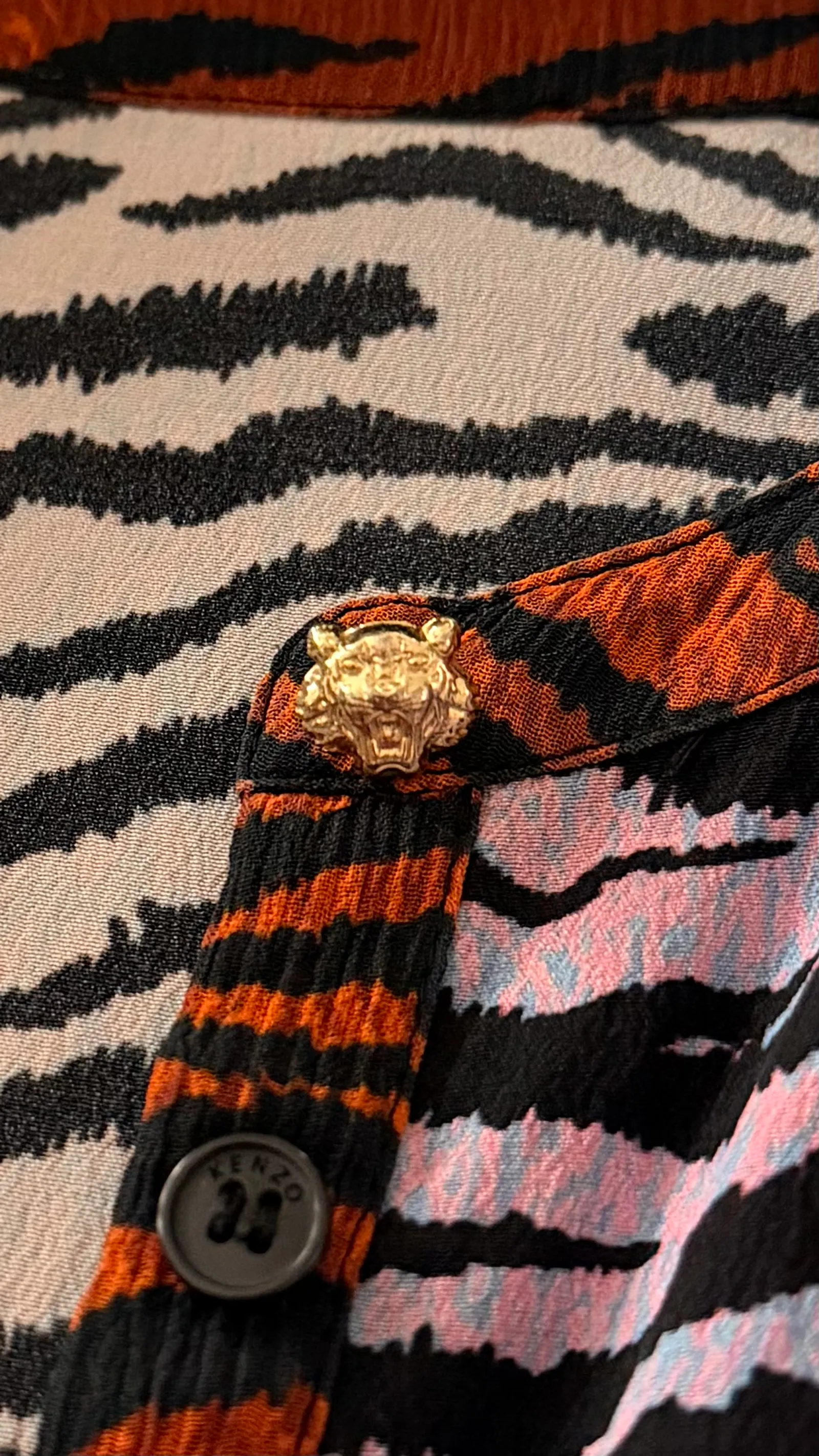 Kenzo X H&M-sidenklänning - Image 5