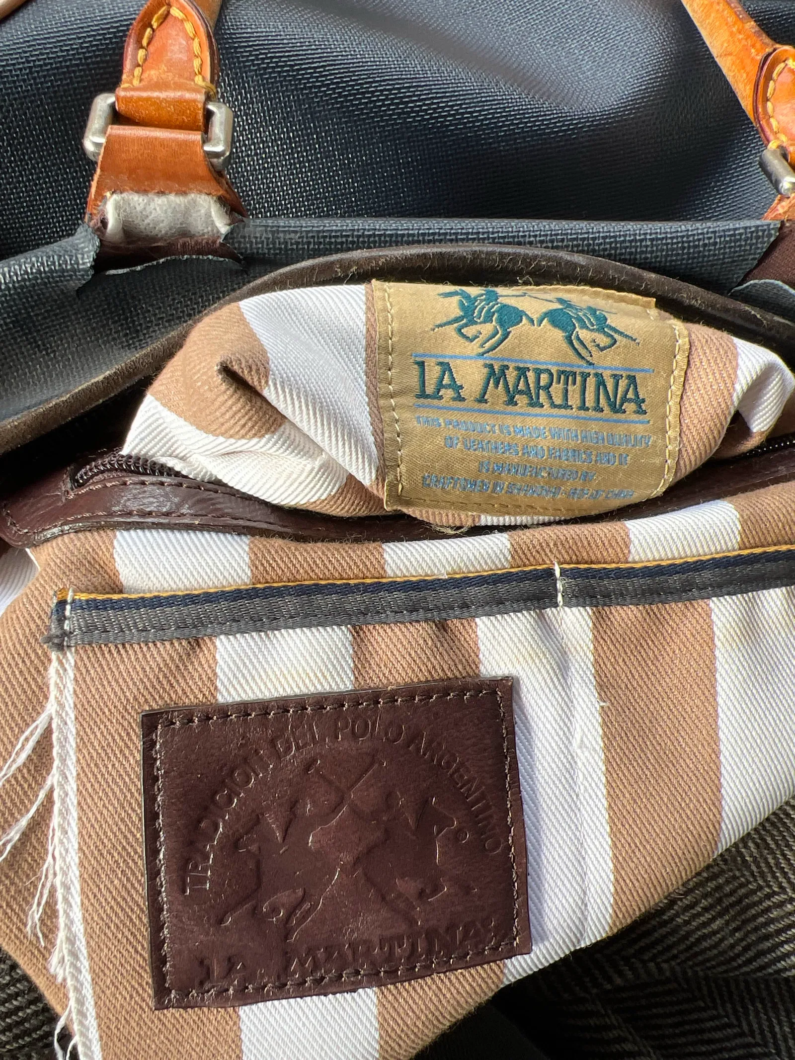 La Martina-skinnhandväska - Image 2
