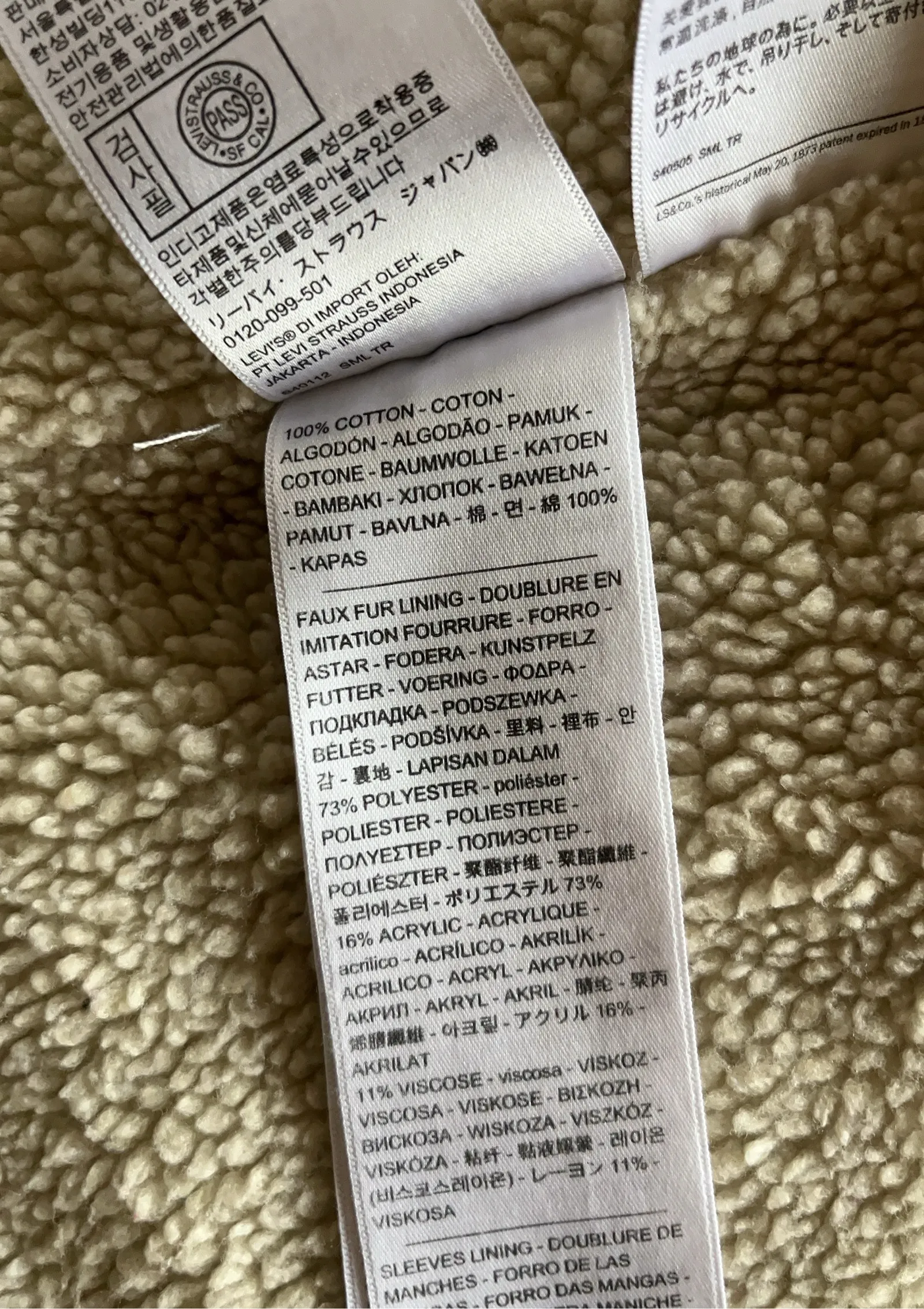 Levi's-fritidsjacka NWOT - Image 3