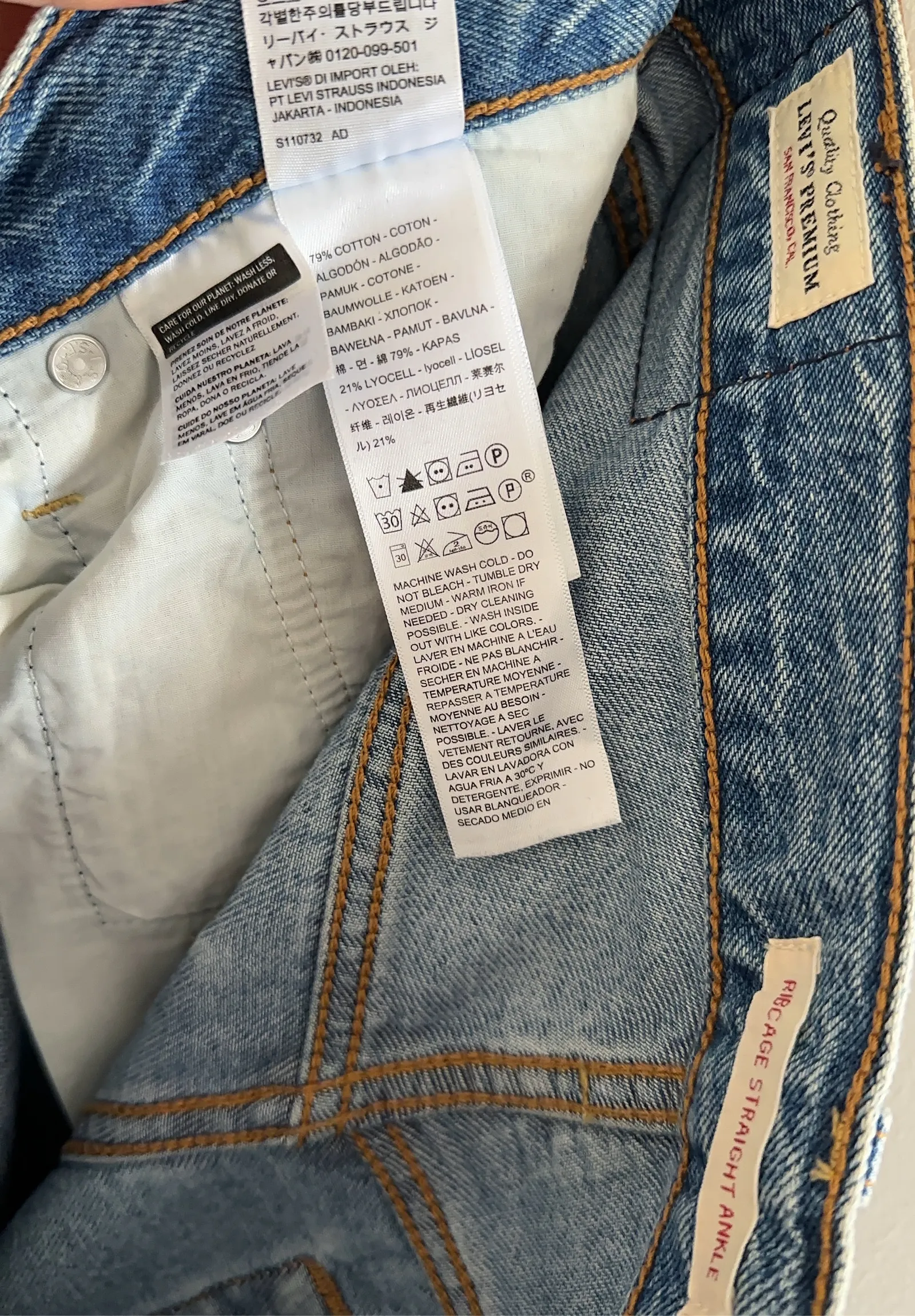 Levi's Ribcage Straight Ankle-jeans - Image 3