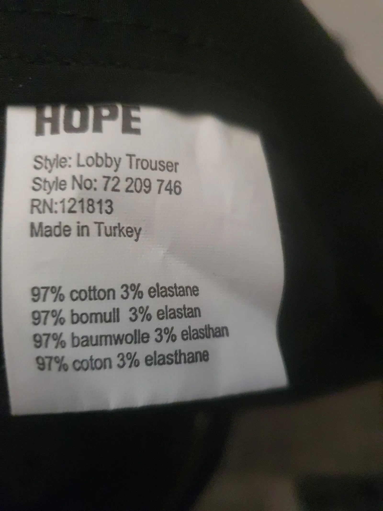 Hope Lobby-kostymbyxor NWOT - Image 5