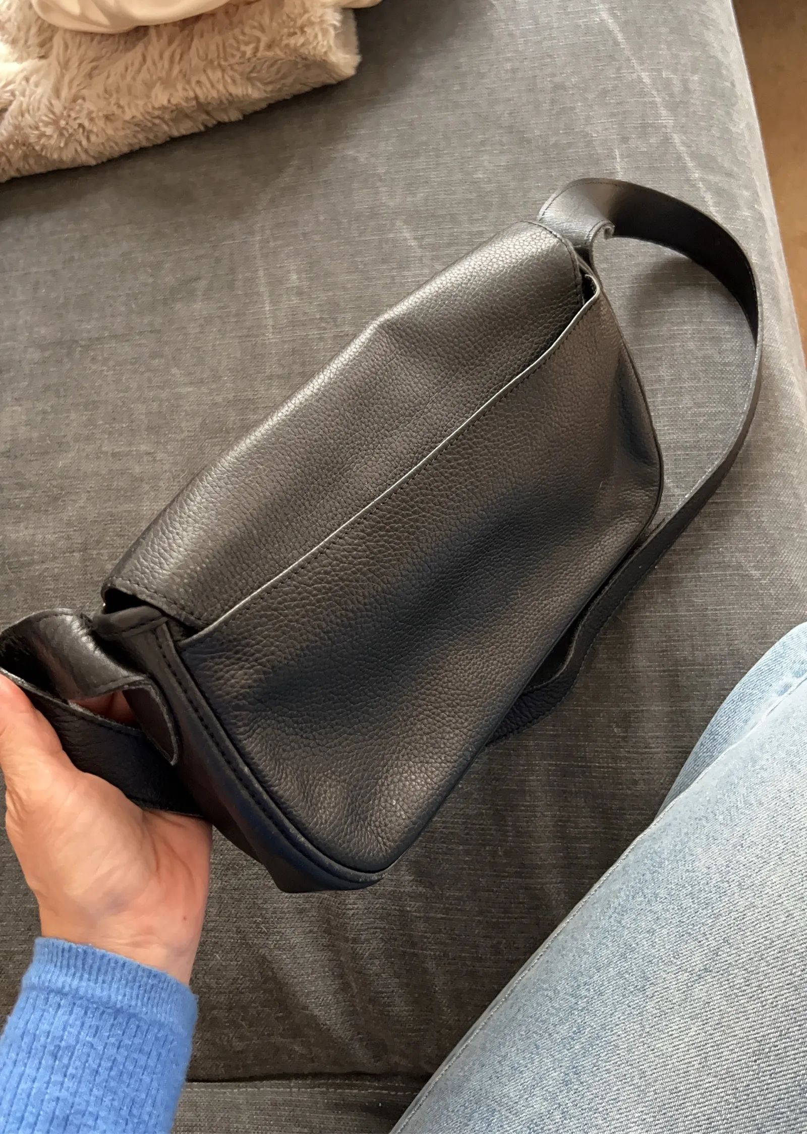 Longchamp-skinnhandväska - Image 3