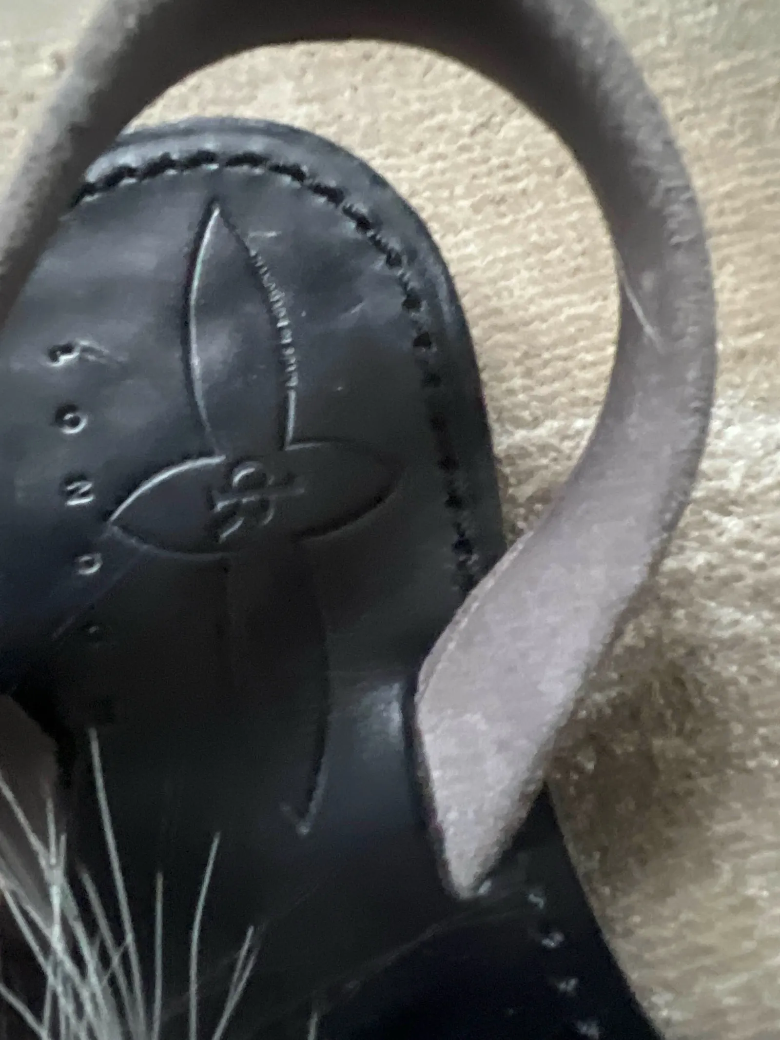 Louis Vuitton Paseo Fur-sandaler - Image 2
