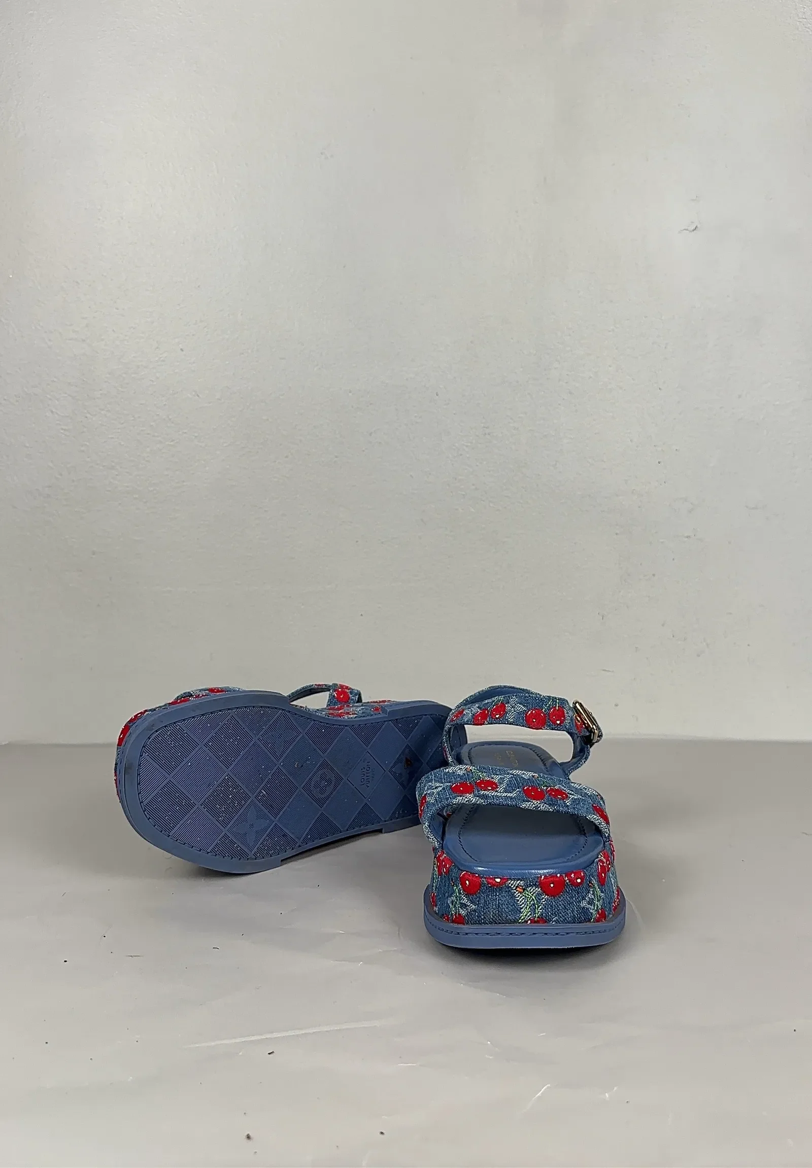 Louis Vuitton-skinnsandaler - Image 4