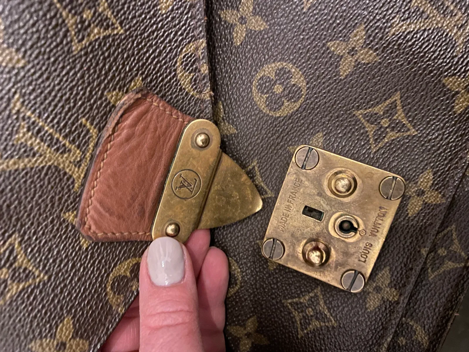 Louis Vuitton-axelremsväska - Image 10