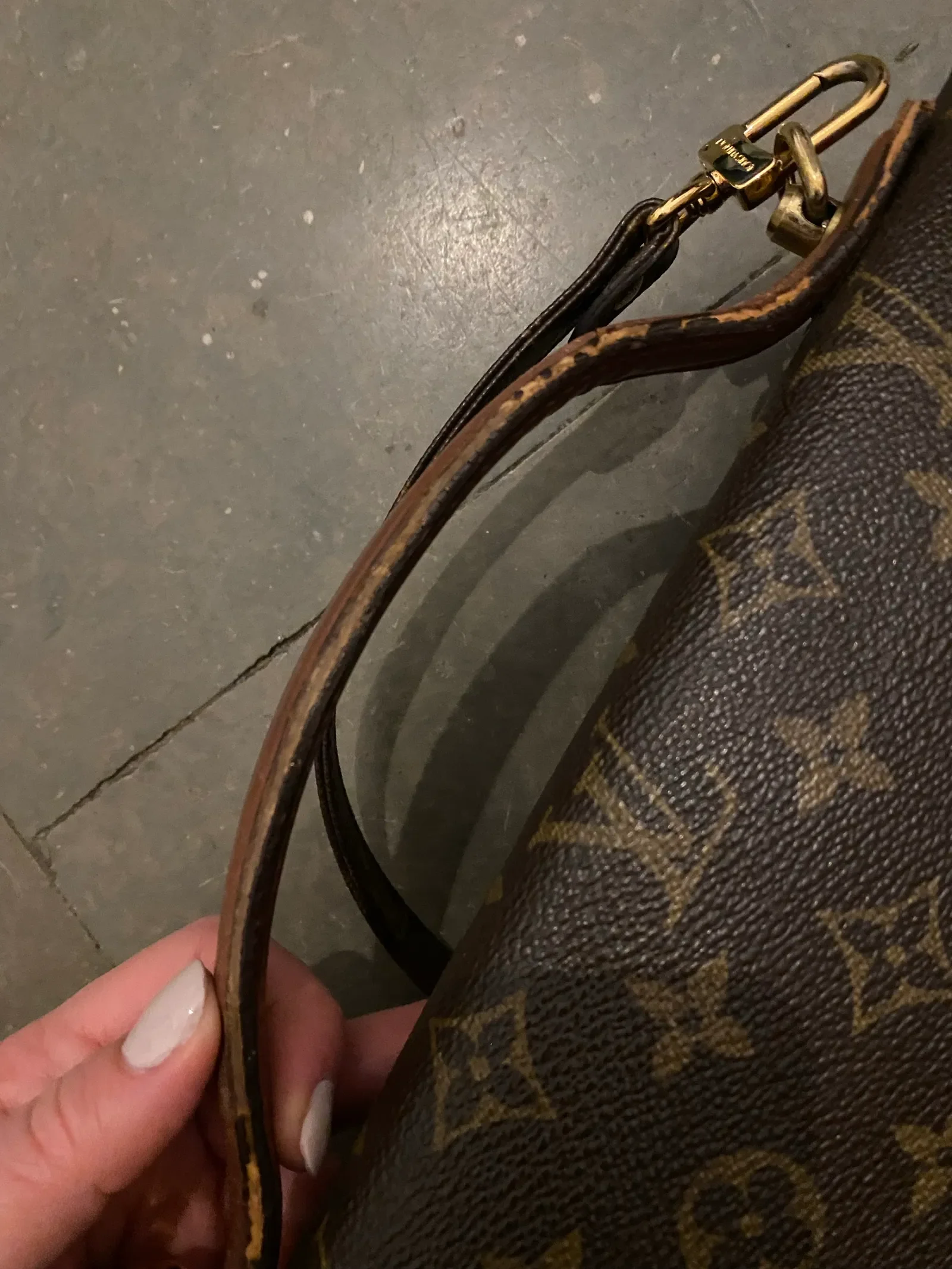 Louis Vuitton-axelremsväska - Image 11