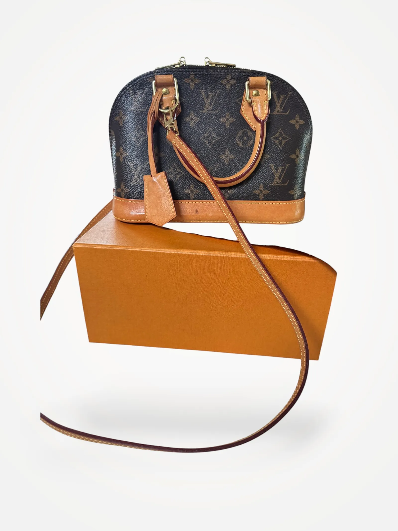 Louis Vuitton-axelremsväska