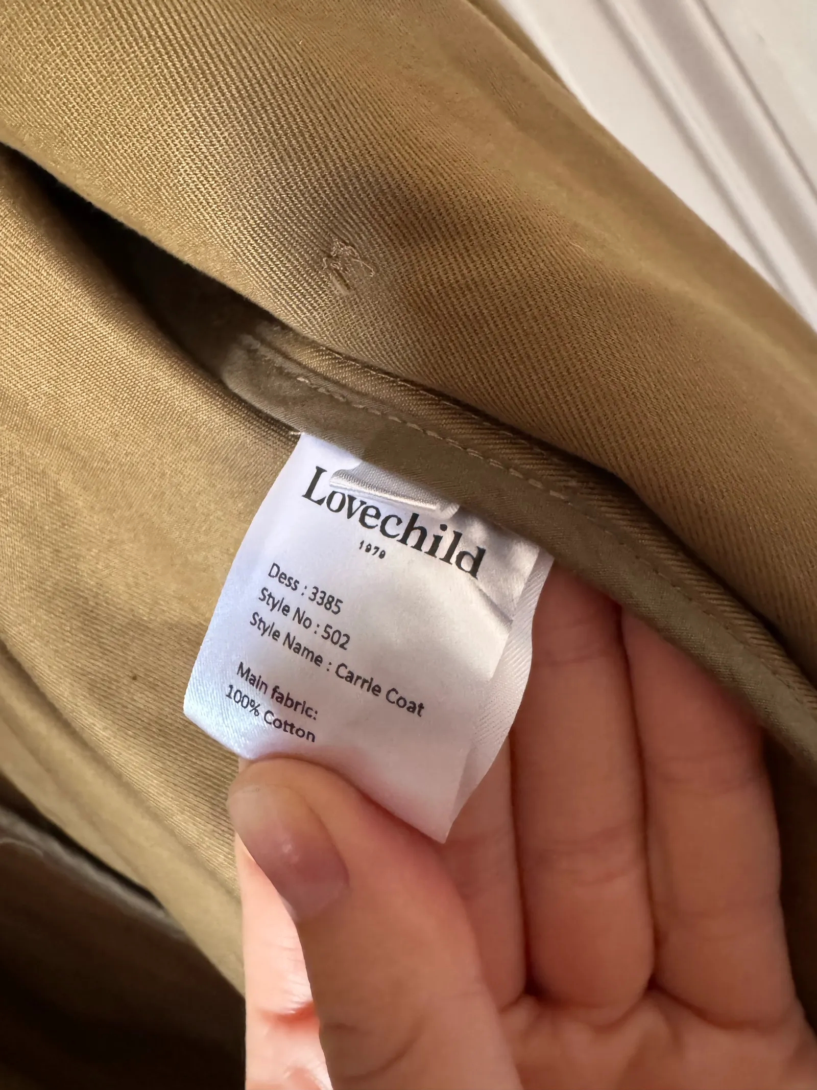 Lovechild Carrie-trenchcoat - Image 4