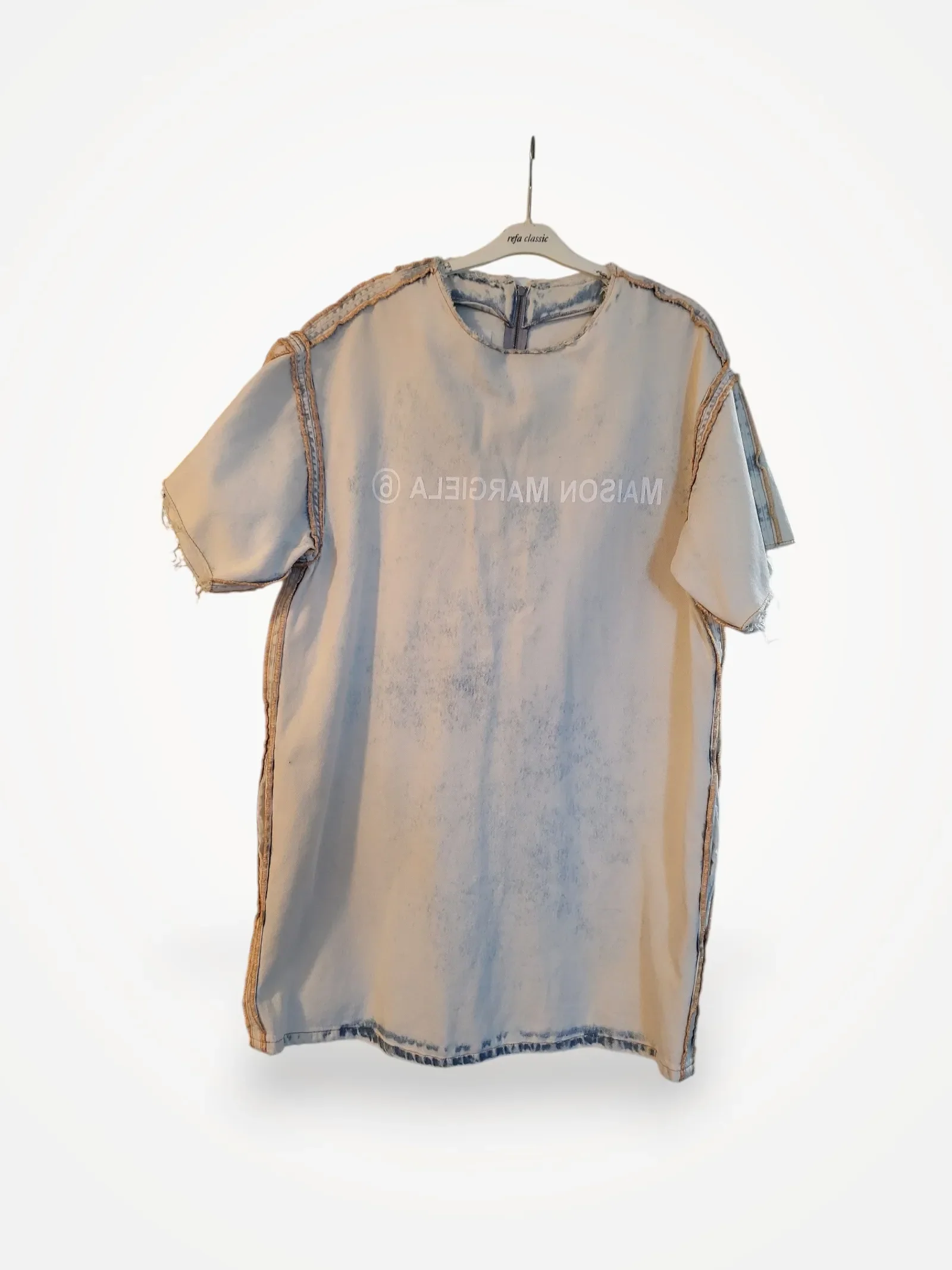 Maison Margiela Bleached Denim-t-shirt