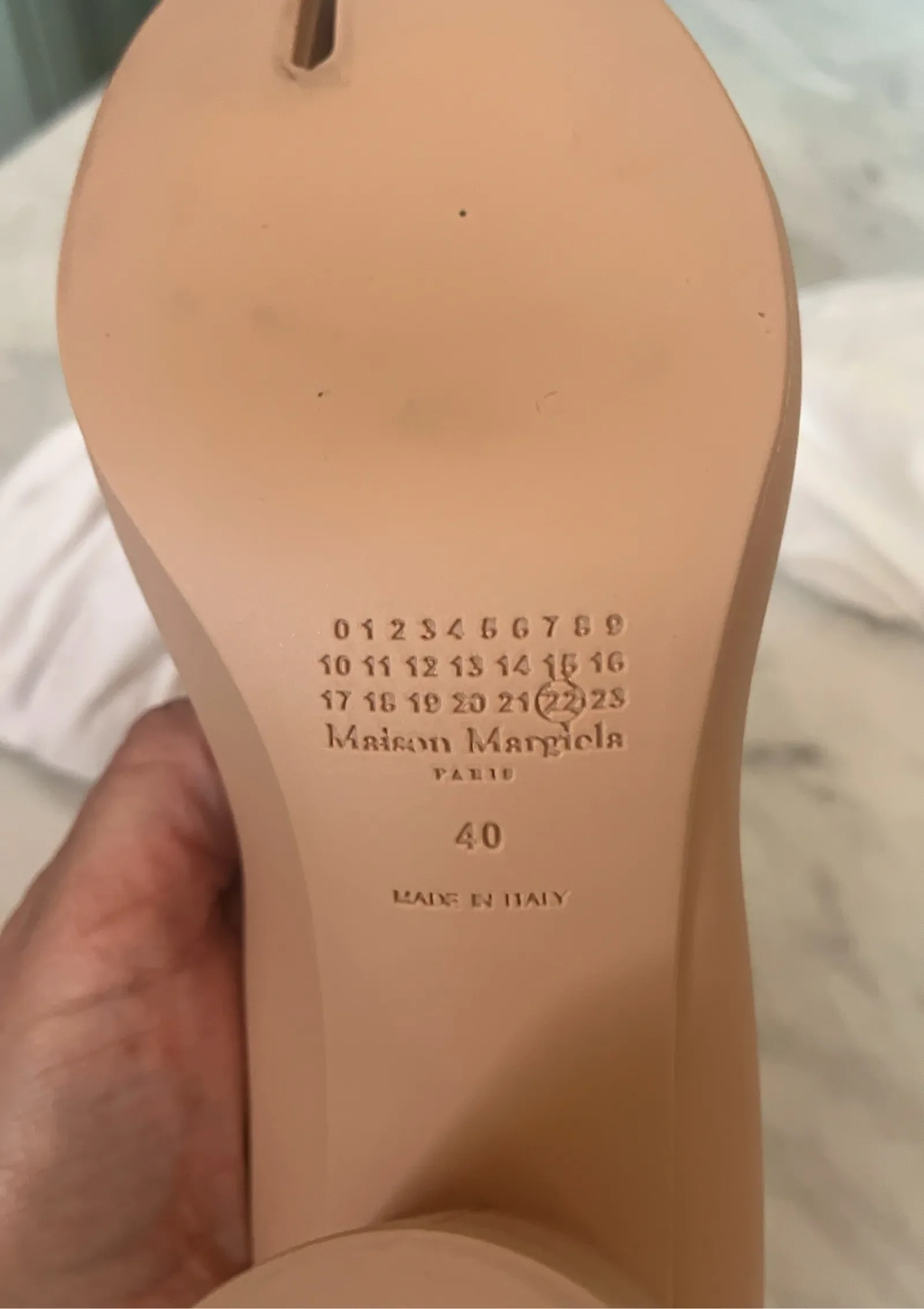 Maison Margiela S58wl0222-klackar NWT - Image 8