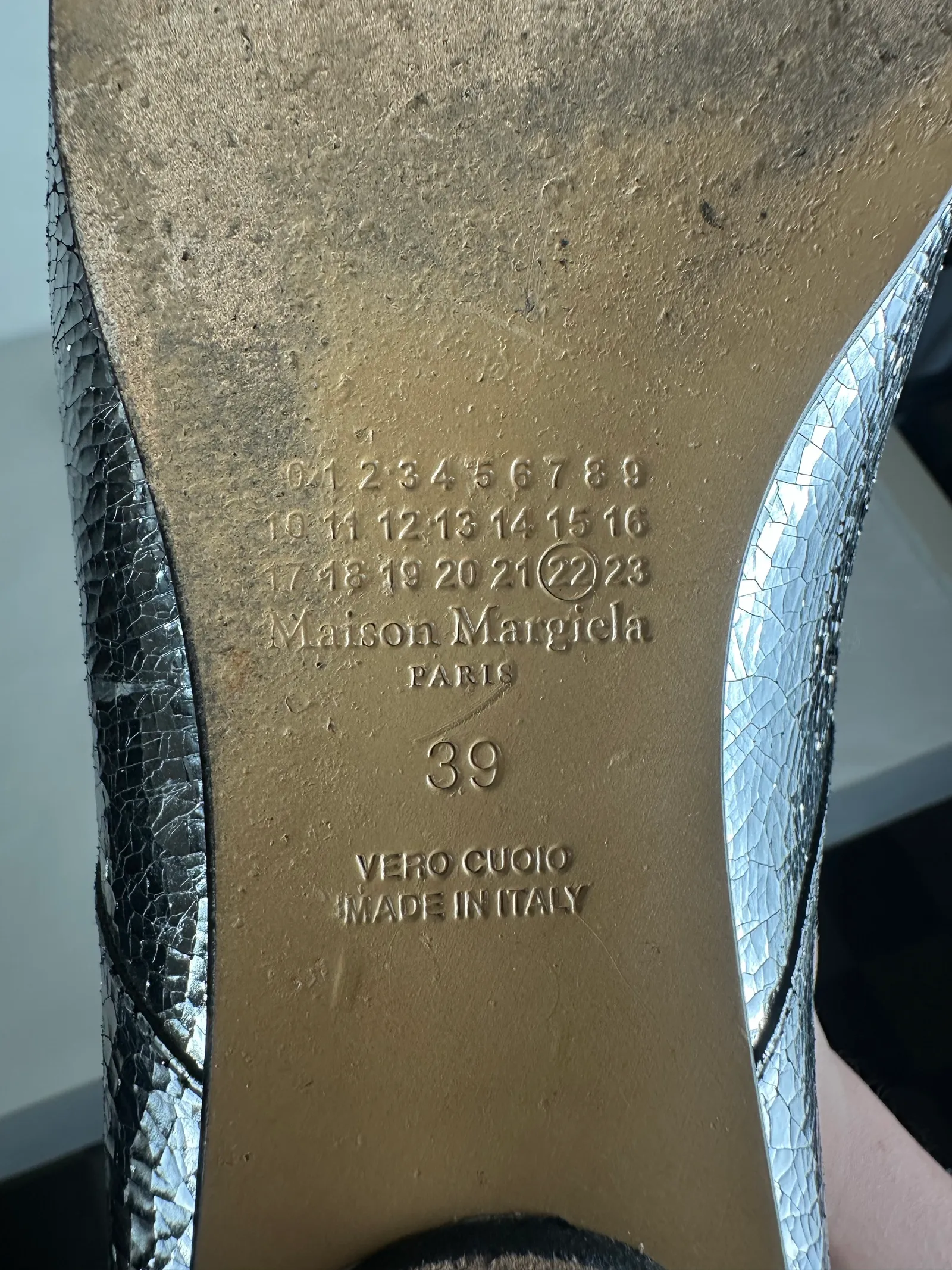 Maison Margiela Tabi-skinnballerinaskor - Image 4