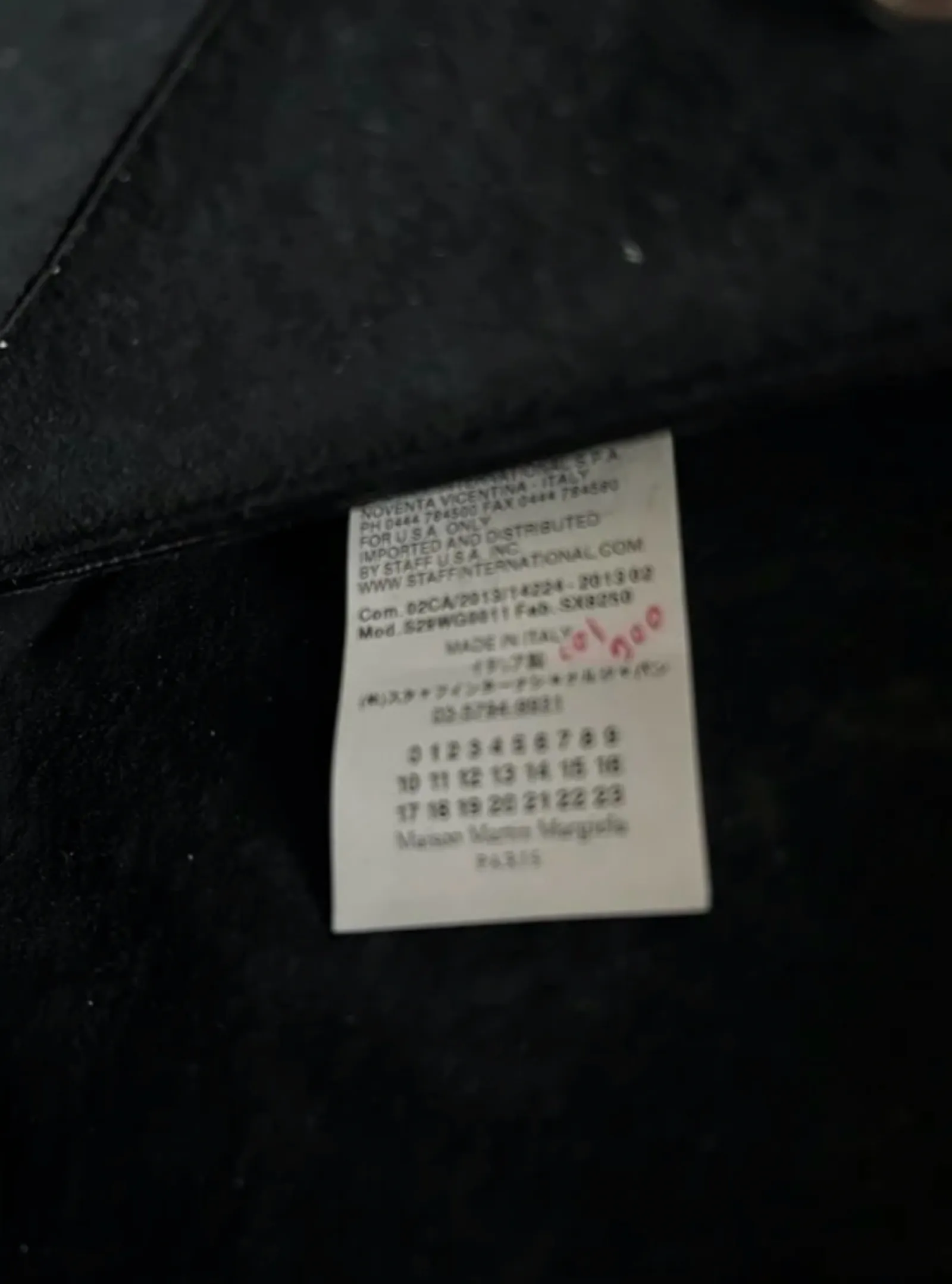 Maison Martin Margiela-skinnkuvertväska - Image 6