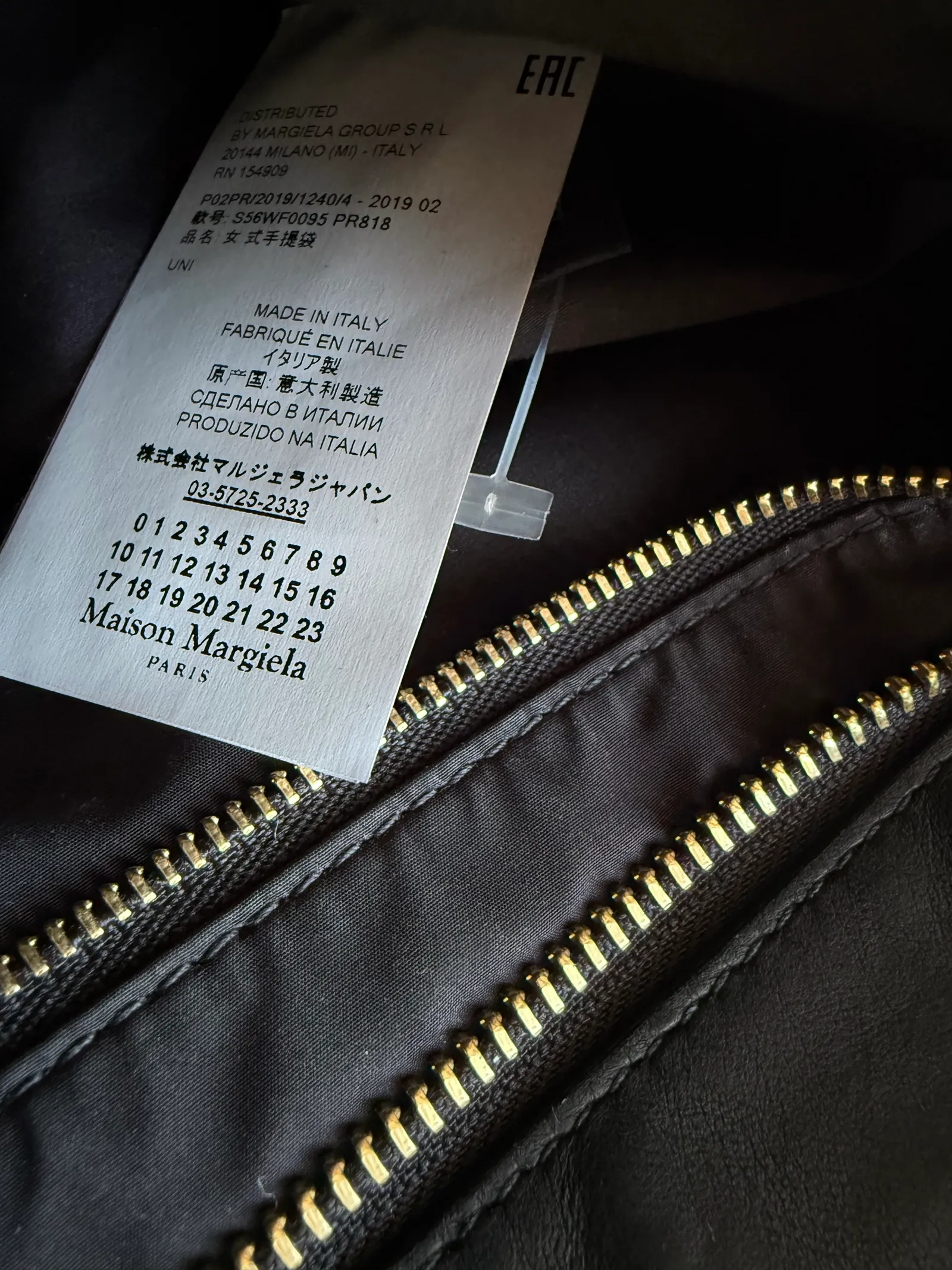 Maison Martin Margiela Glam Slam-skinnkuvertväska NWOT - Image 6