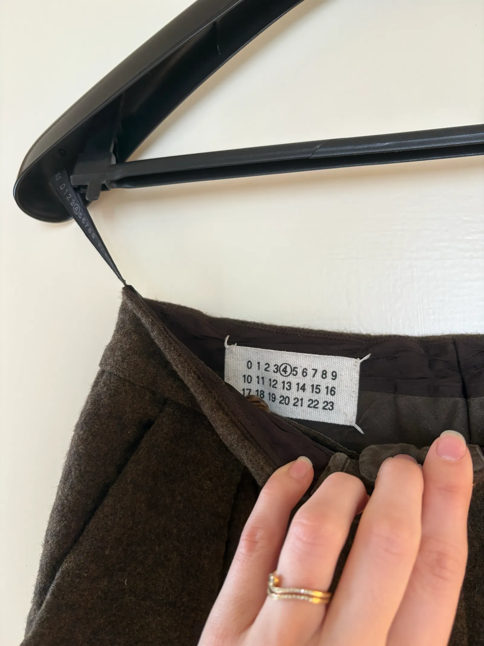 Maison Martin Margiela-ullkostymbyxor - Image 3