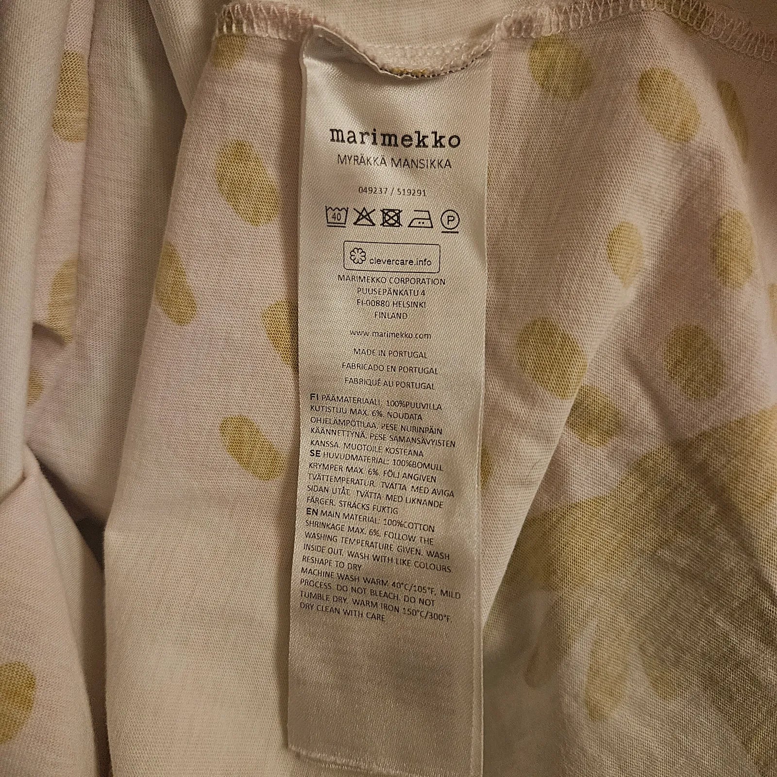 Marimekko Myräkkä Mansikka-klänning - Image 3
