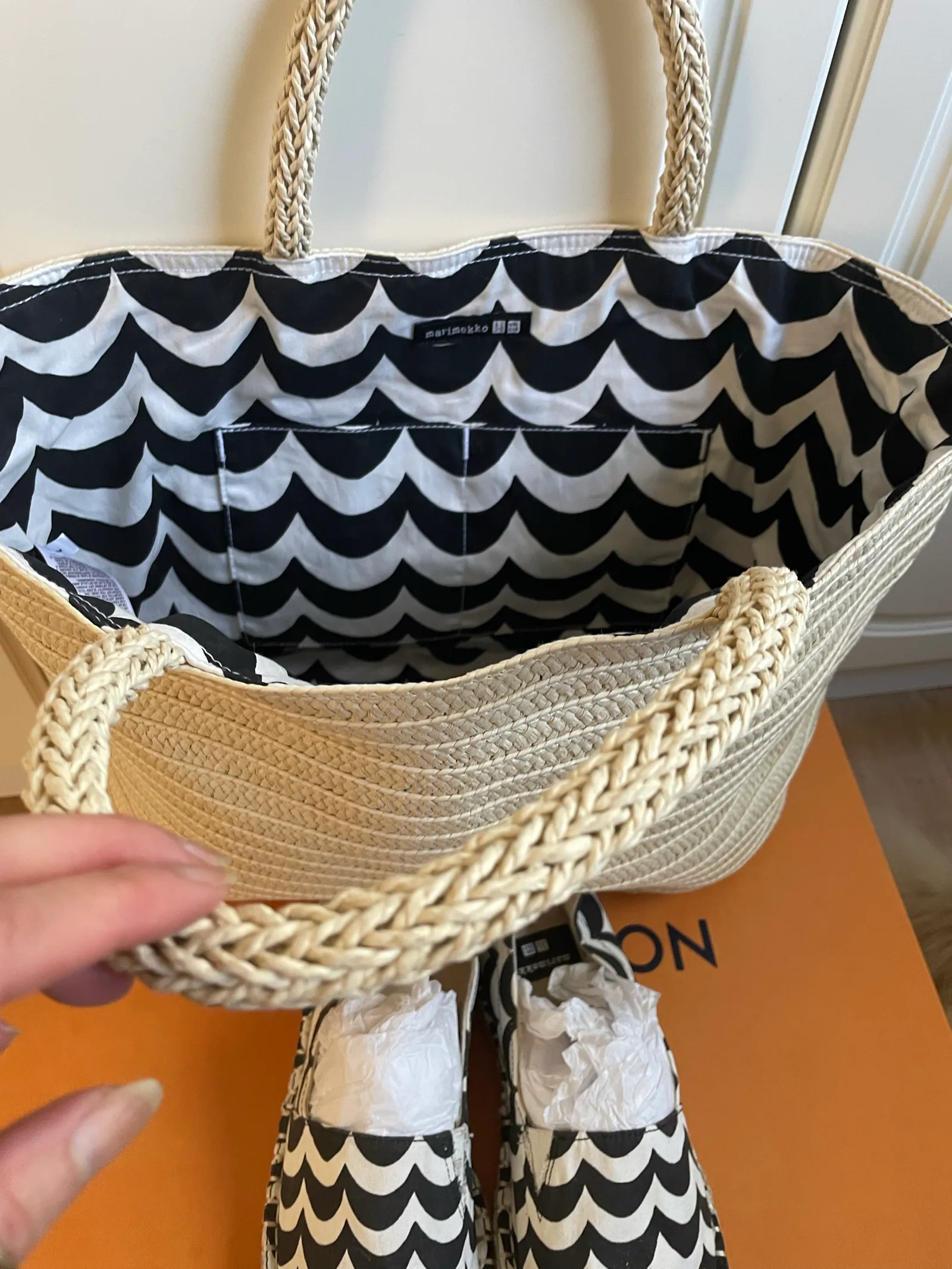Marimekko Strå-handväska NWOT - Image 8