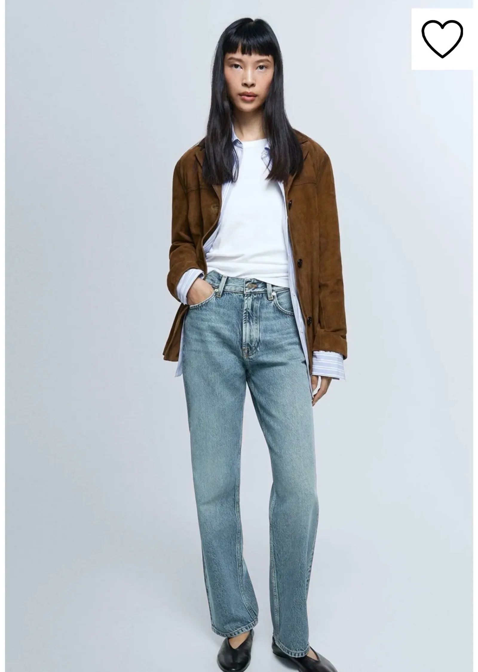 Massimo Dutti Straight Leg-jeans