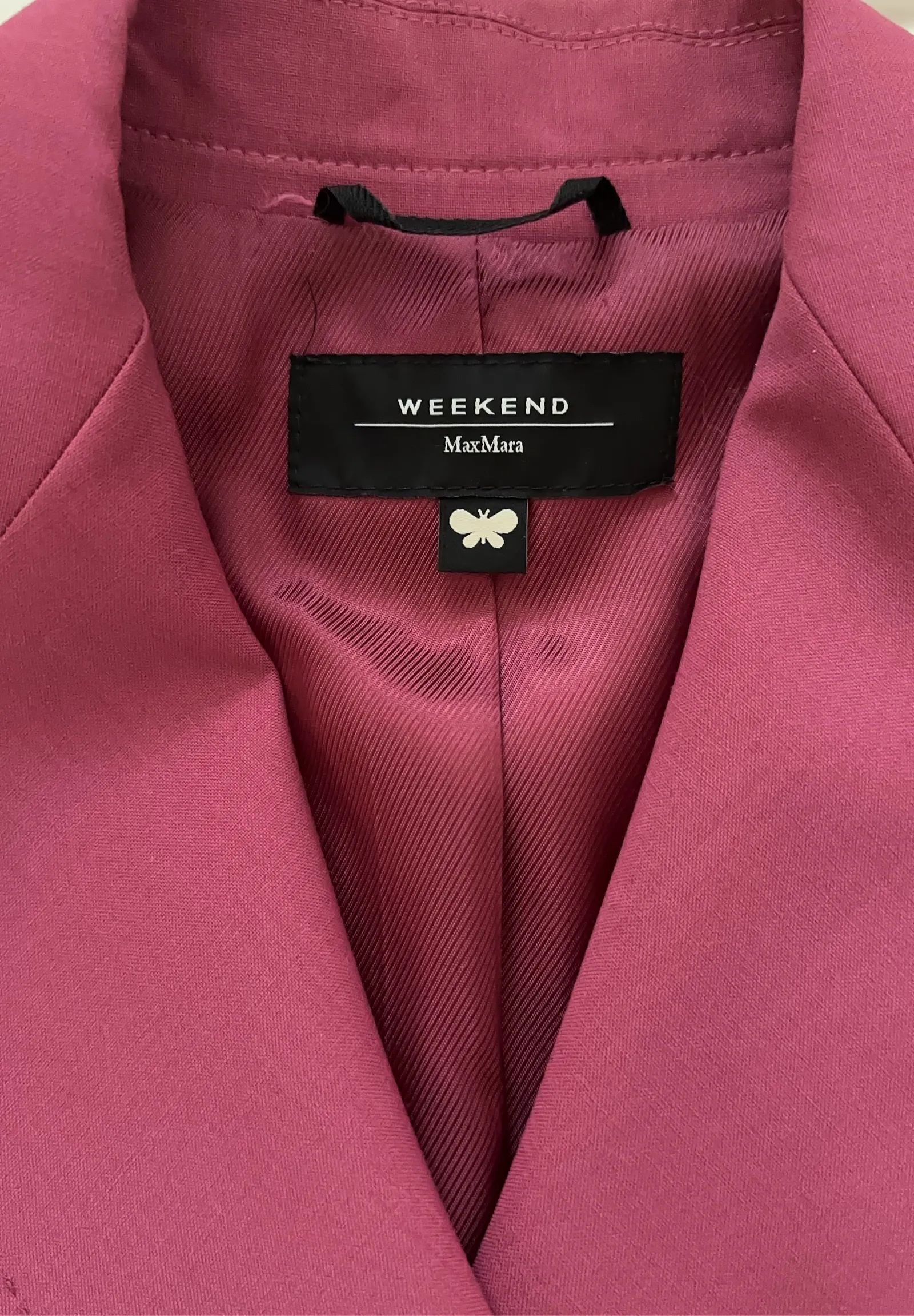 Max Mara Dubble-breasted Stretch Wool + Woollen Cloth Palazzo-ullkostym - Image 2
