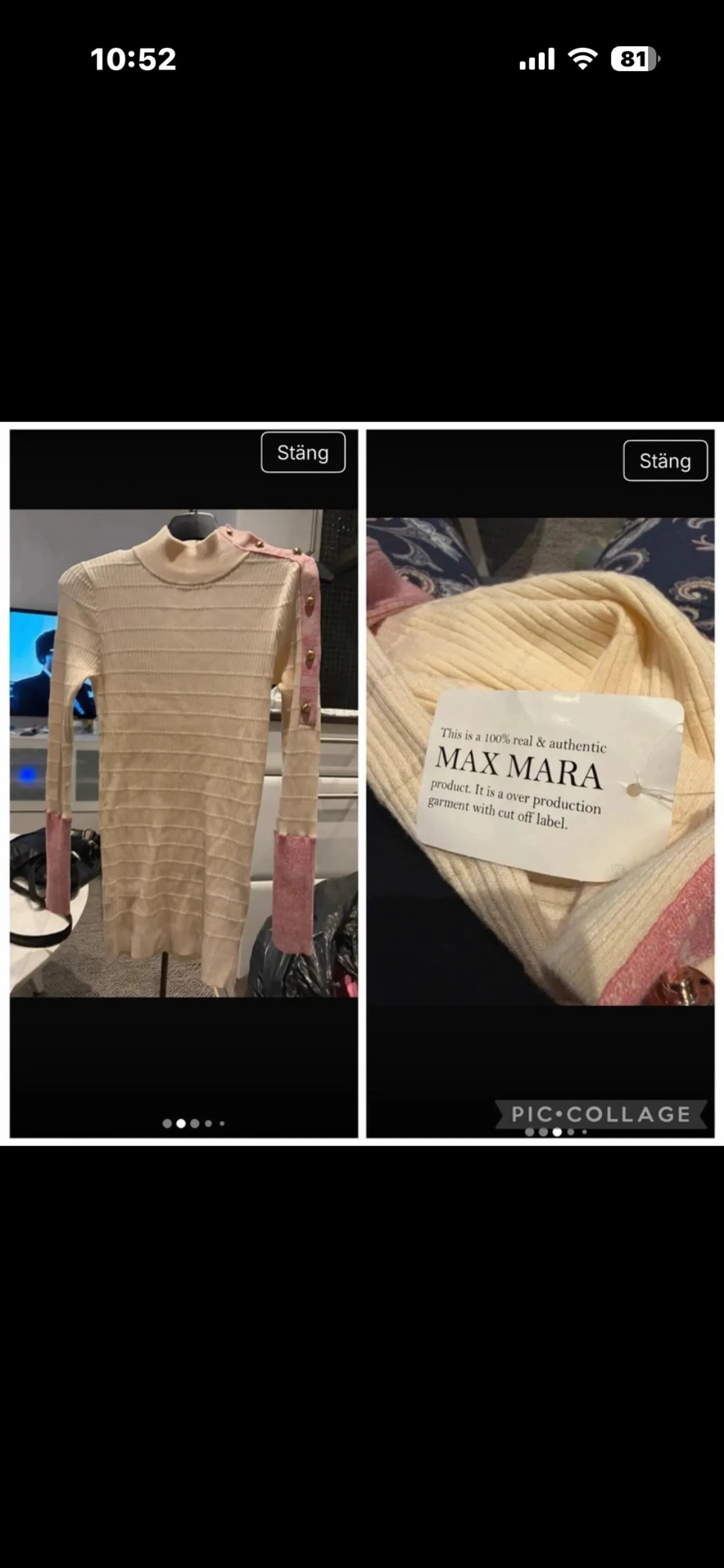 Max Mara-polotröja NWOT - Image 2